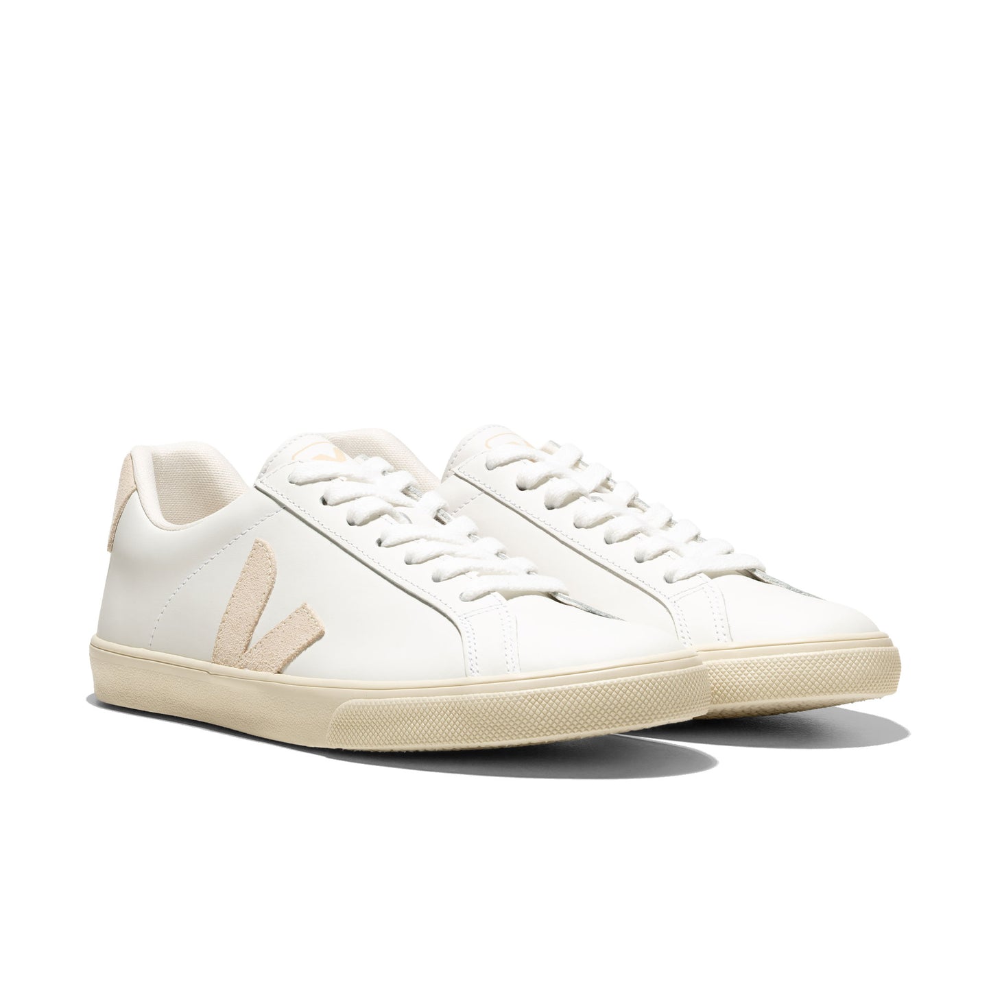 Veja Esplar Logo Leather White/Sable - EO0202335