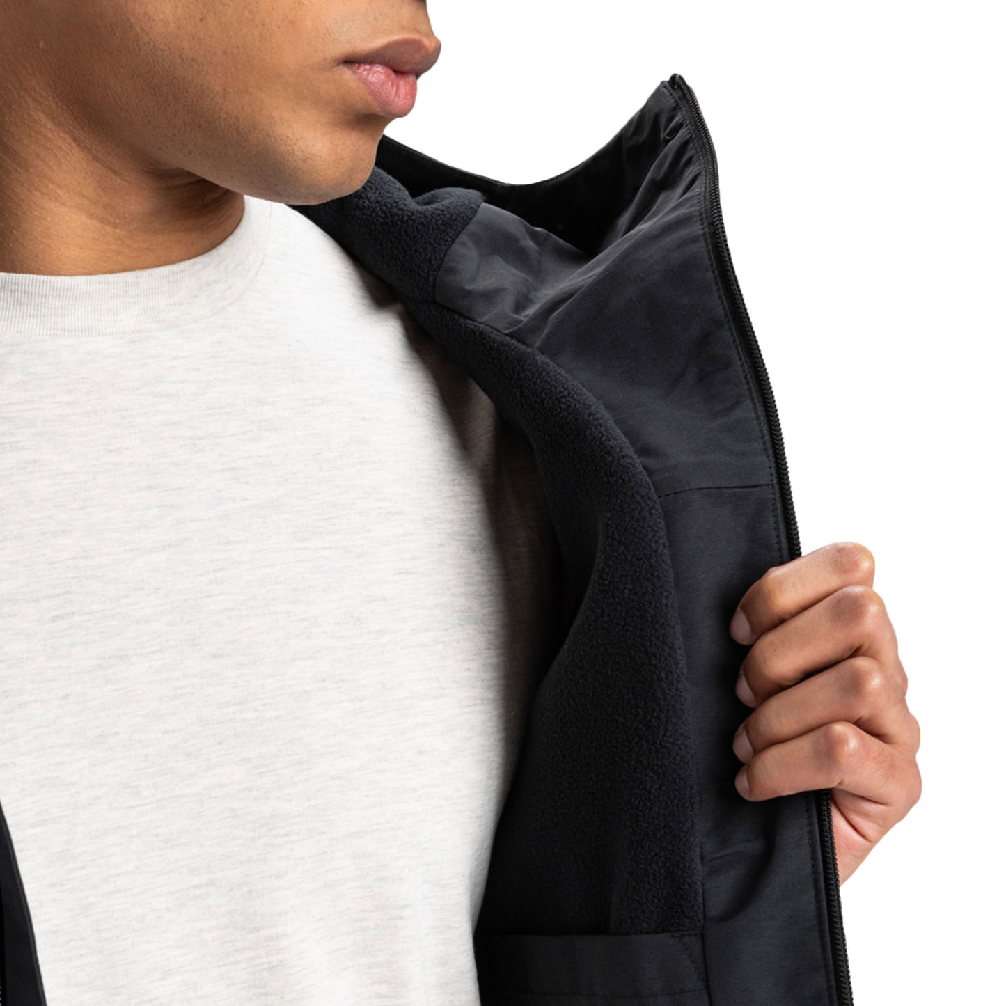 Quiksilver Overcast 3K Warm Jacket Black - EQYJK04202-KVJ0