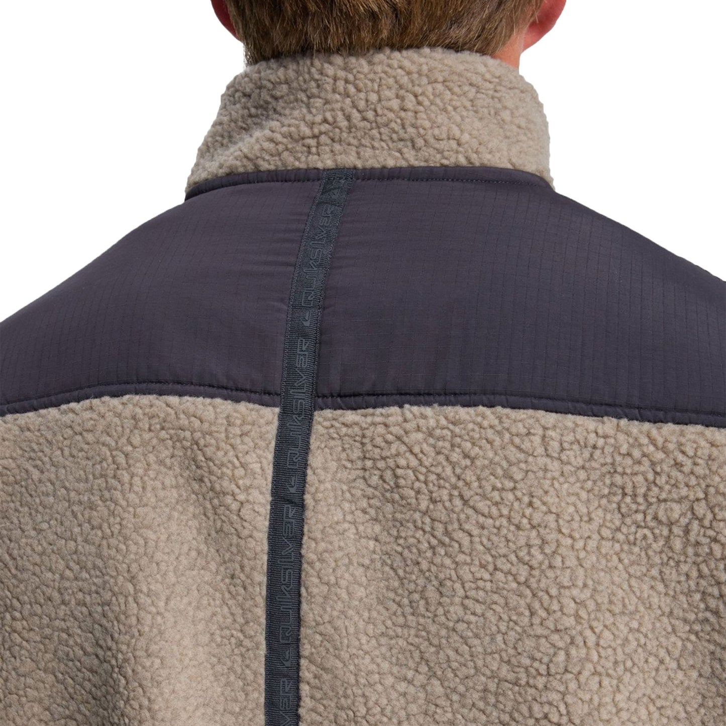 Quiksilver Shallow Water Sherpa Jacket Fallen Rock - EQYPF03076-TZC0