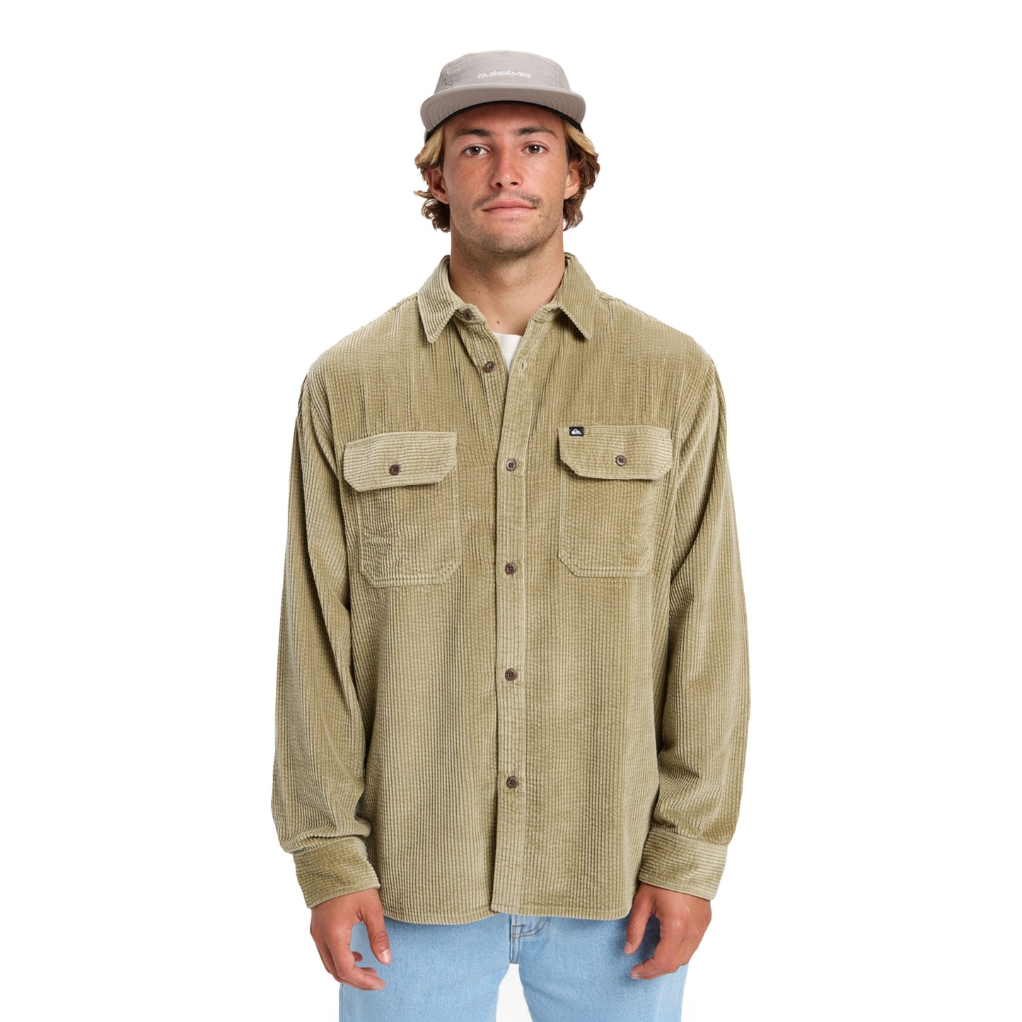 Quiksilver Venture Cord Shirt Sponge - EQYWT04646-TKP0