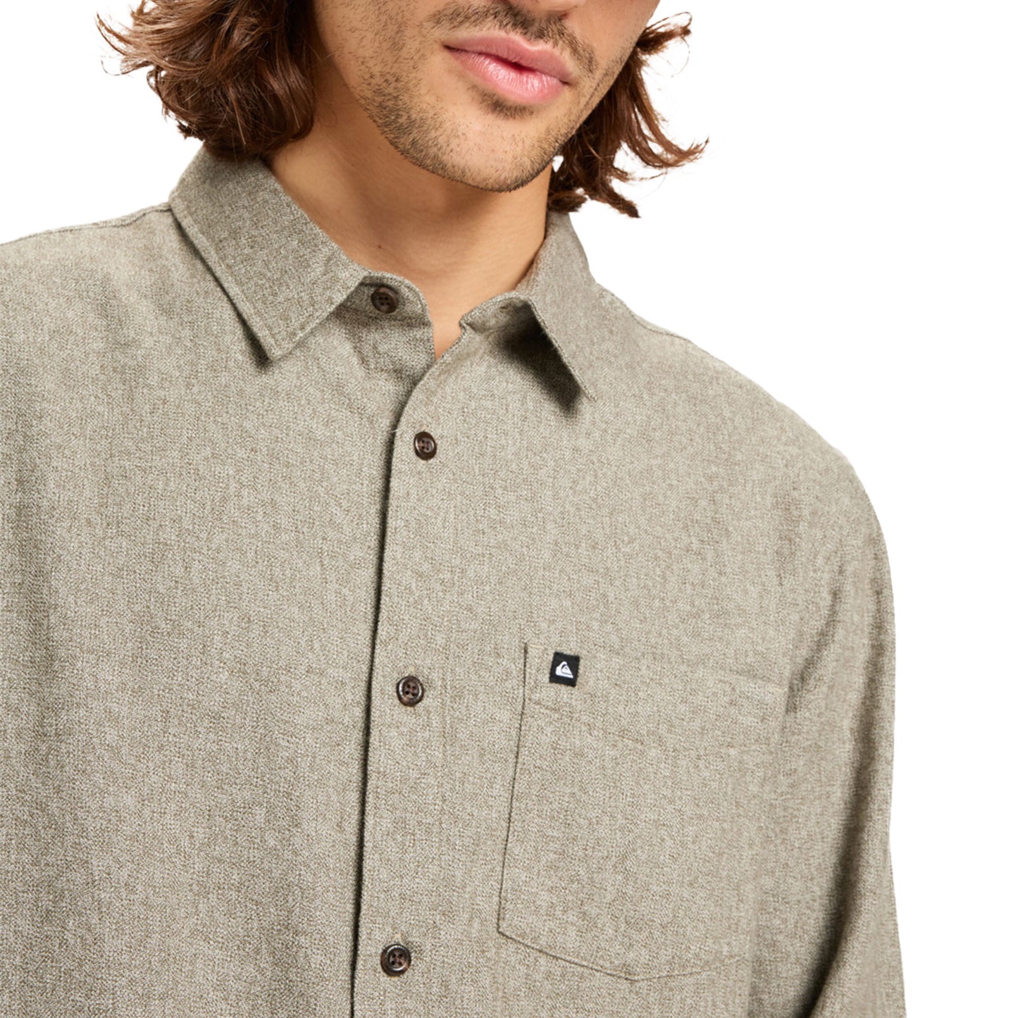 Quiksilver Motherfly Heather Shirt Grape Leaf - EQYWT04659-CRE0