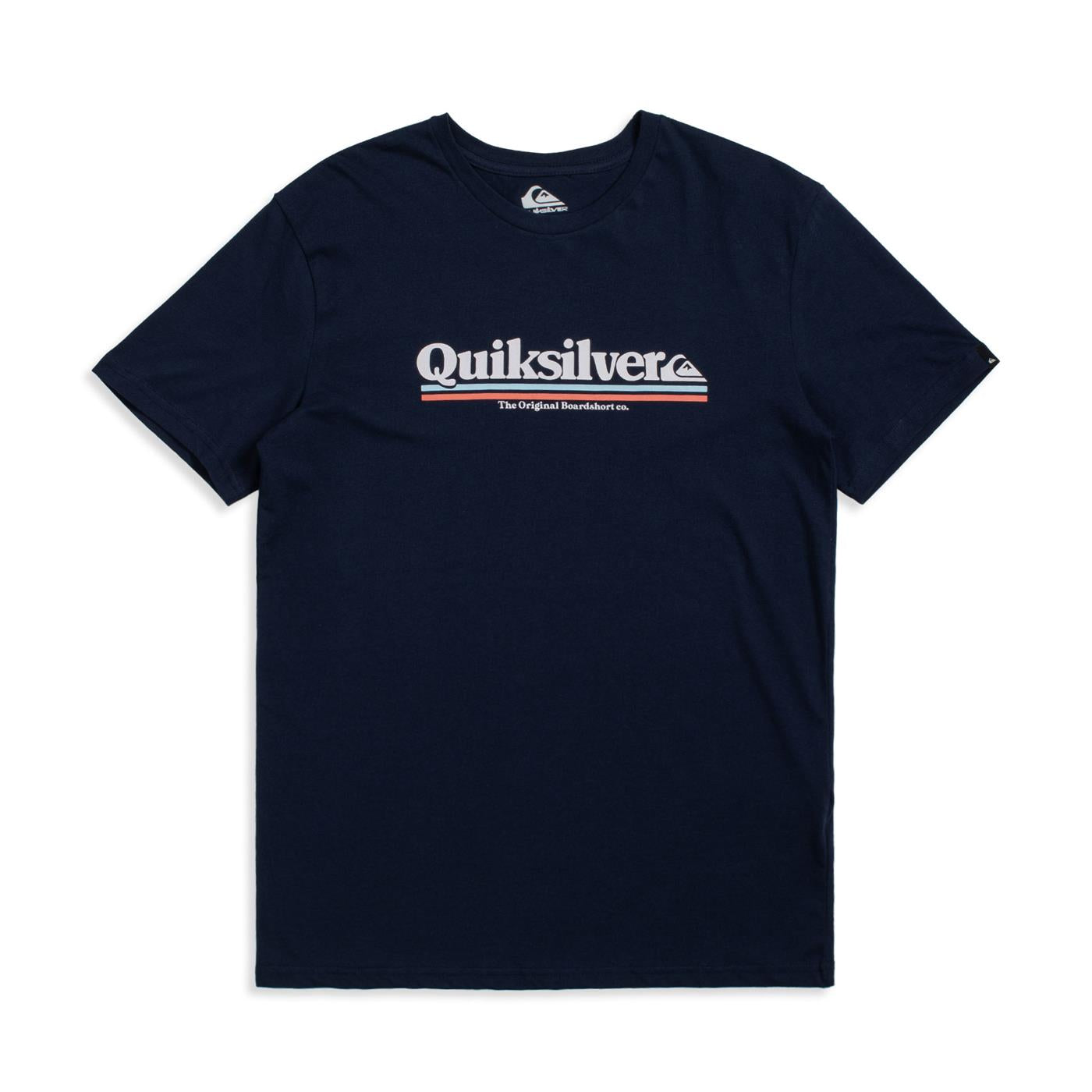Quiksilver Between The Lines SS T-Shirt Navy Blazer - EQYZT07216-BYJ0