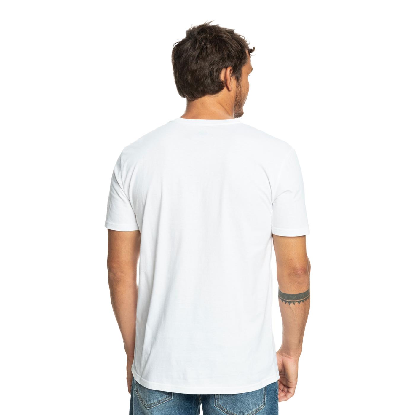 Quiksilver Between The Lines SS T-Shirt White - EQYZT07216-WBB0