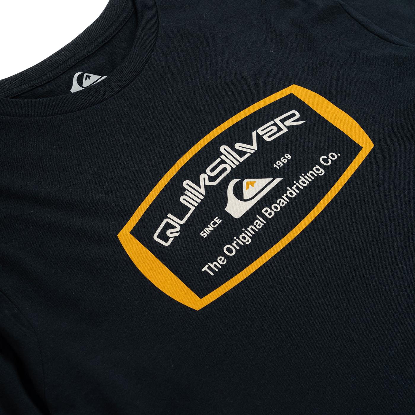 Quiksilver Mind Barrel LS Tee Black - EQYZT07512-KVJ0