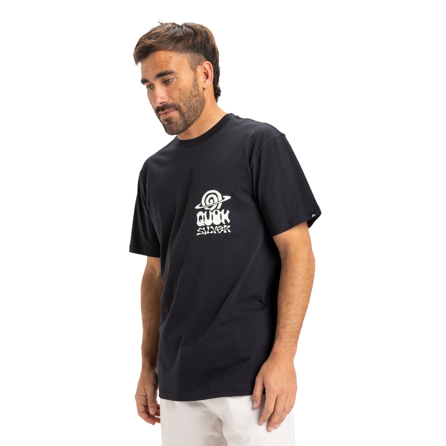Quiksilver Ev Cosmic Vibrations SS Tee Black - EQYZT08053-KVJ0