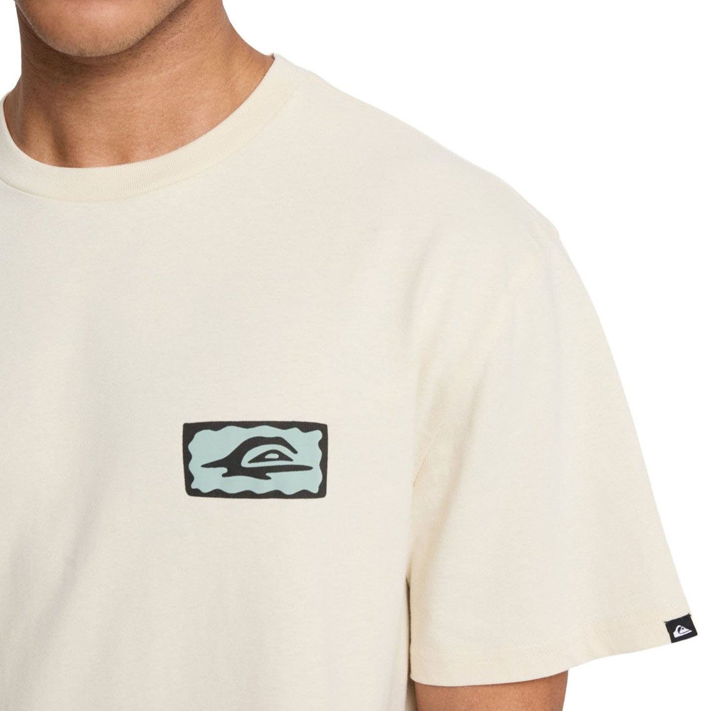 Quiksilver Serenity Splash SS Tee Bone White - EQYZT08300-WBS0