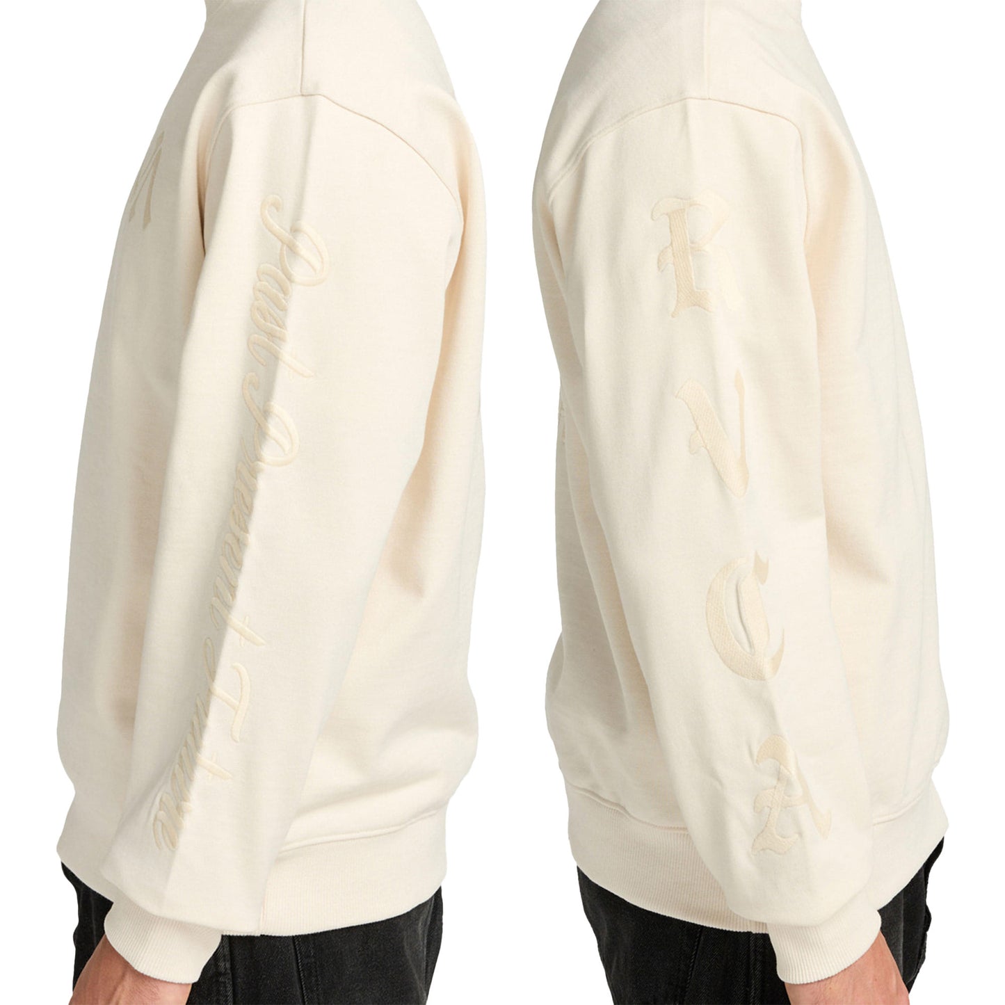 RVCA VA Worldwide Crew Salt - EVYSF00144-WZA0