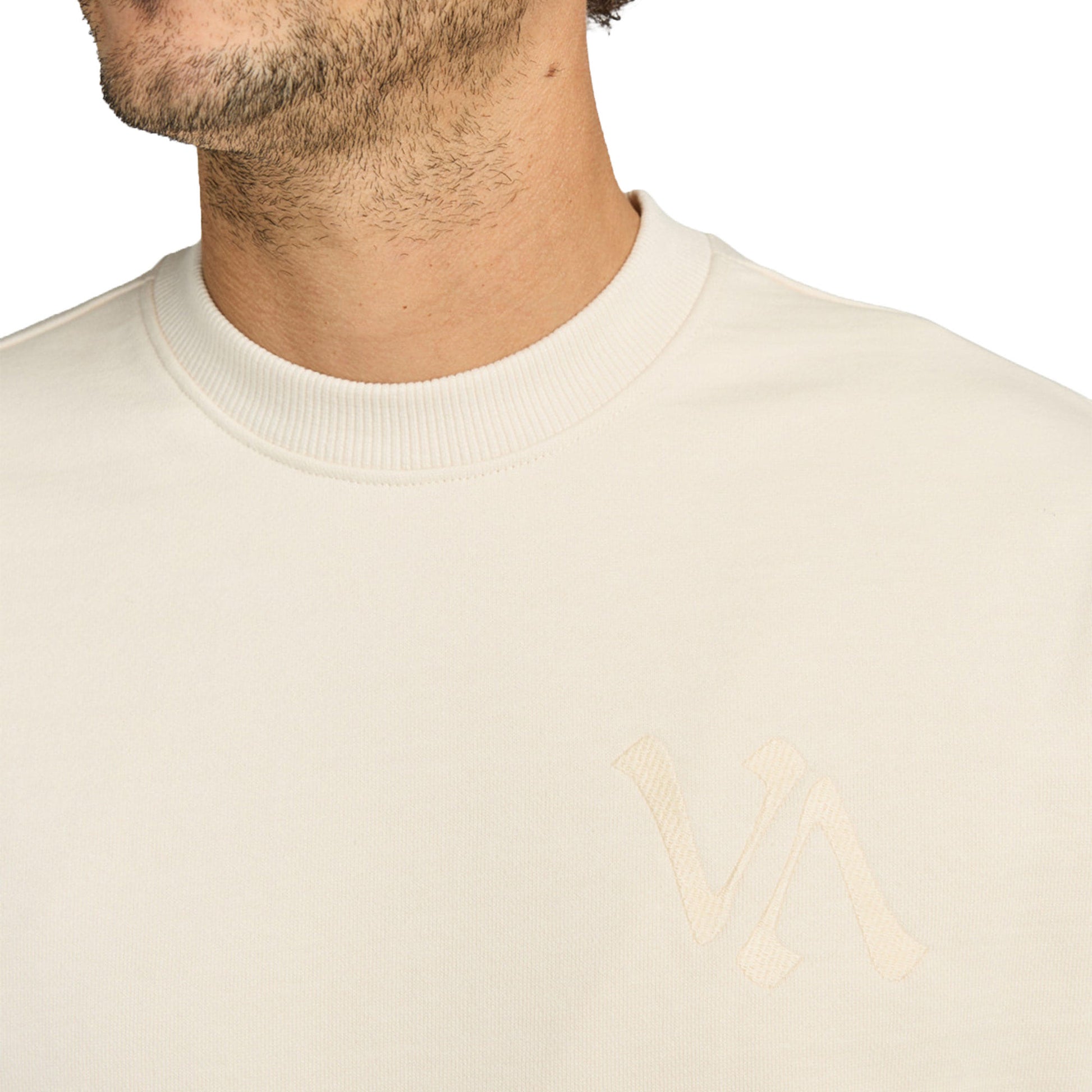 RVCA VA Worldwide Crew Salt  - EVYSF00144-WZA0