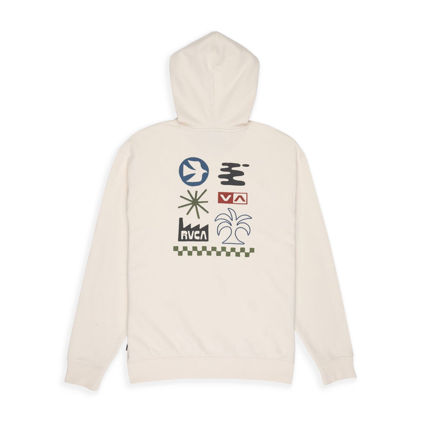 RVCA Mirage Hoodie Salt - EVYSF00152-WZA0