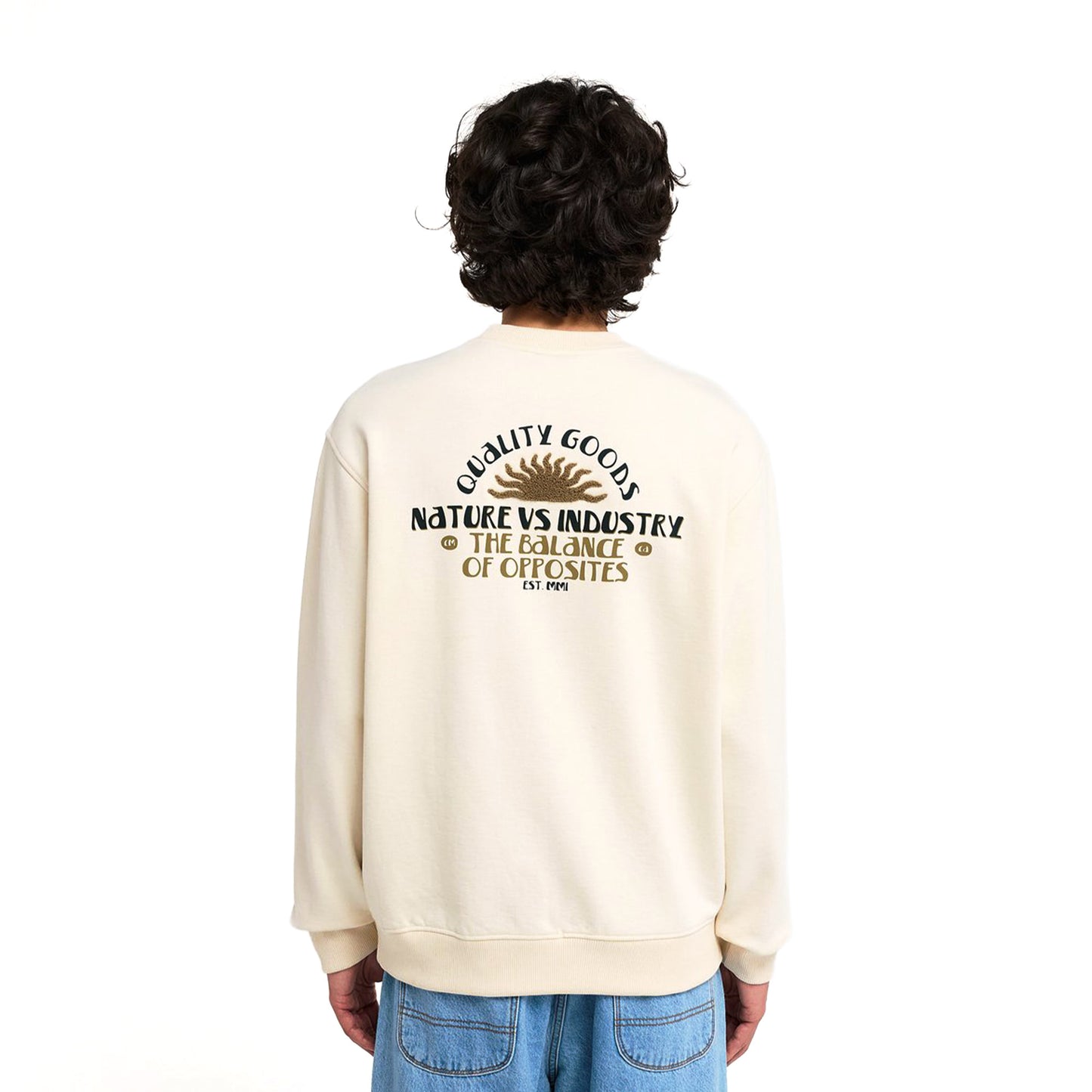 RVCA Sun Industries Crew Salt - EVYSF00176-WZA0