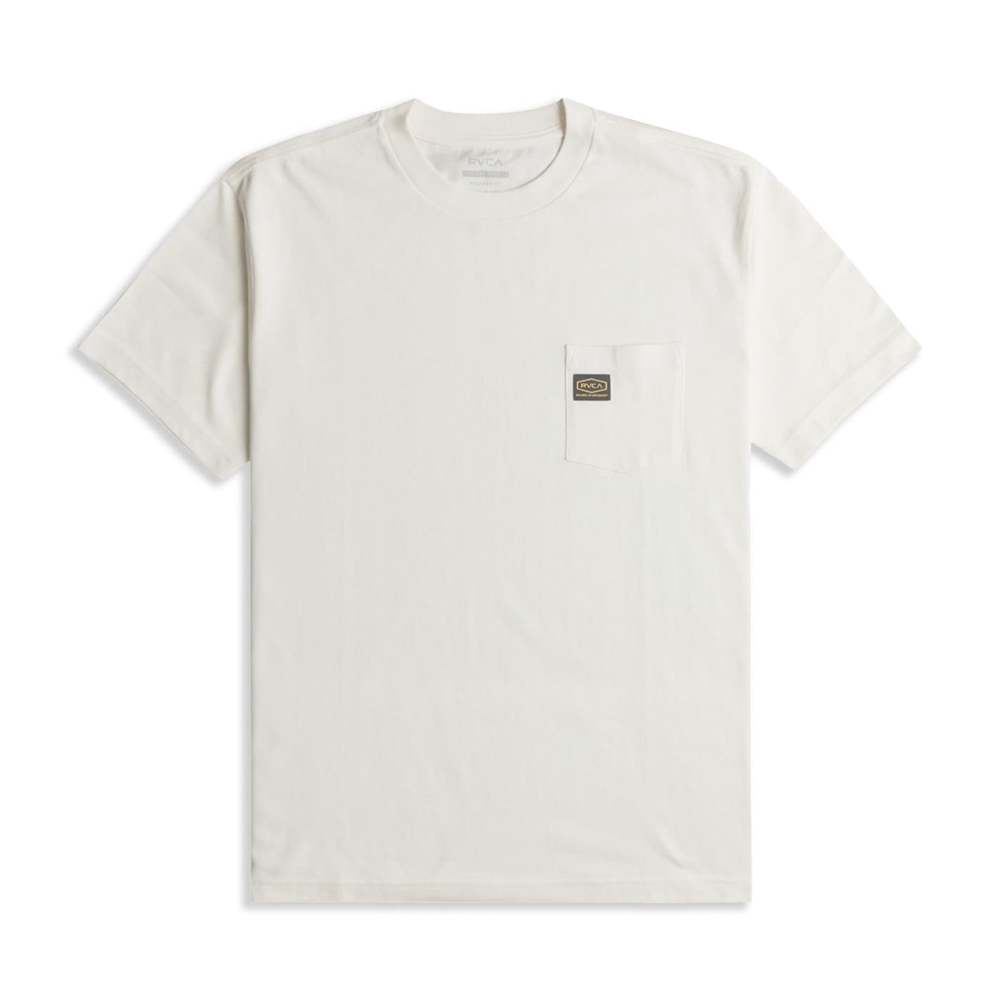 RVCA Americana Pocket T-Shirt Antique White - EVYZT00127-ANW
