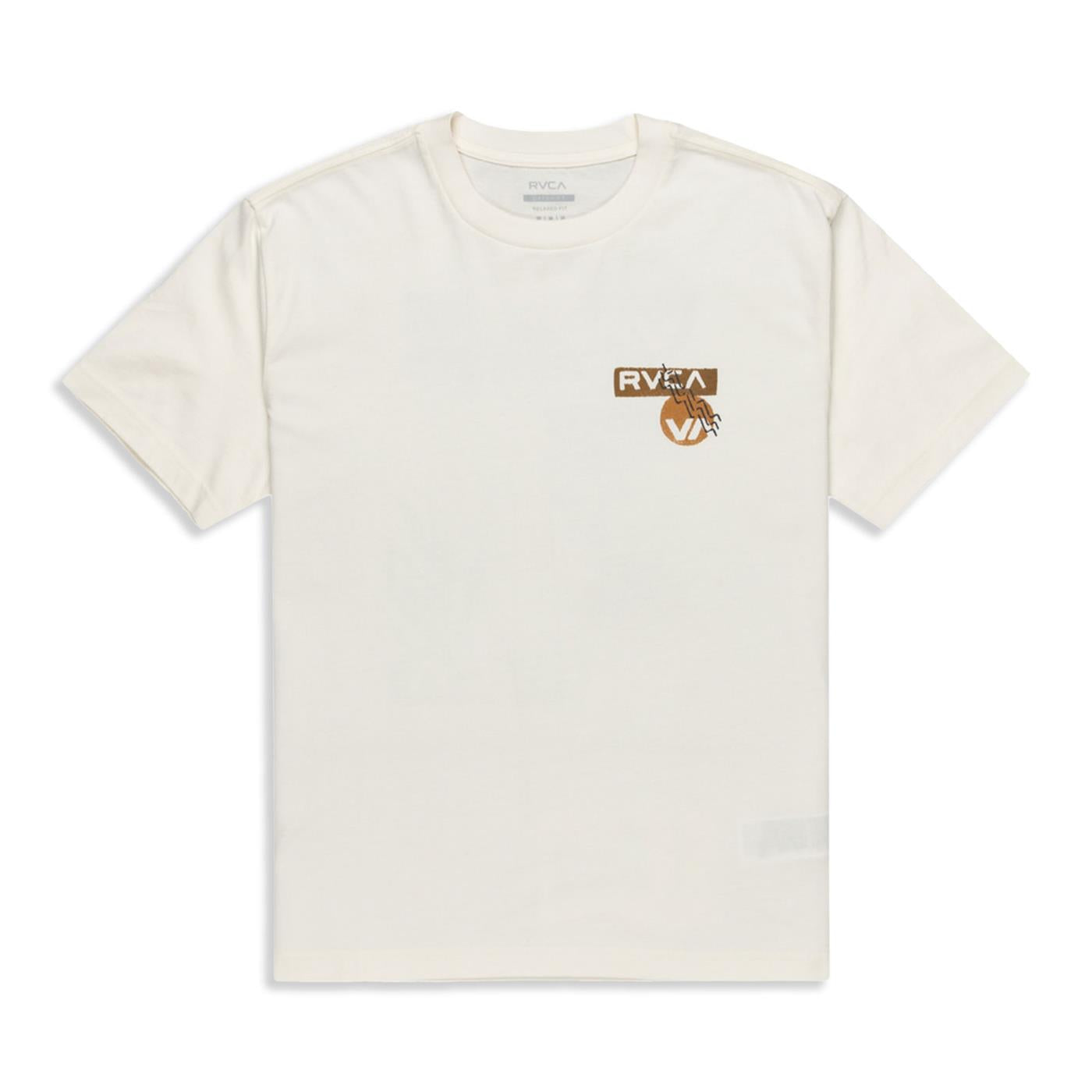 RVCA Desertscape T-Shirt Antique White - EVYZT00240-ANW