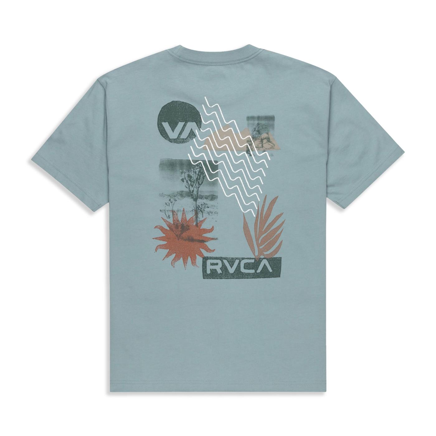 RVCA Desertscape T-Shirt Lead - EVYZT00240-SLK0