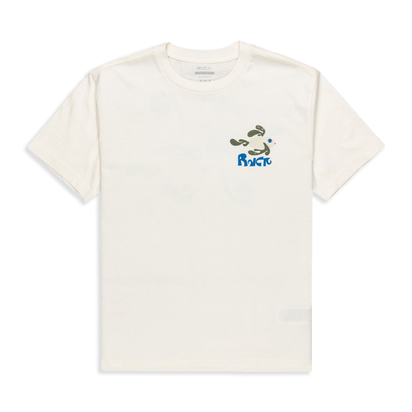 RVCA Lauryn Alvarez Fishschool T-Shirt Antique White - EVYZT00252-ANW