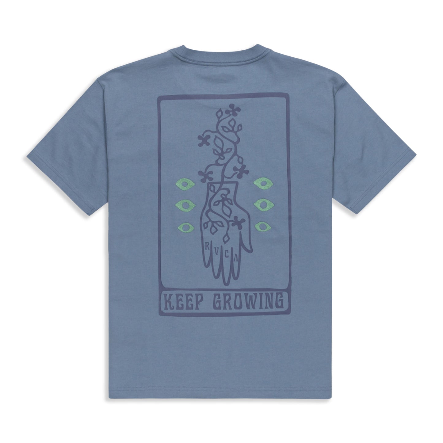 RVCA Keep Growing T-Shirt Vintage Navy - EVYZT00253-BND0