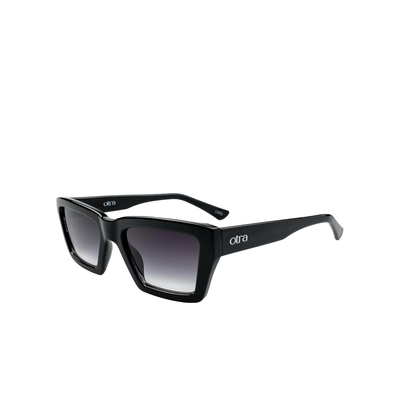 Otra Fairfax Sunglasses Black/Smoke Fade - FAI-BLKFDE-523
