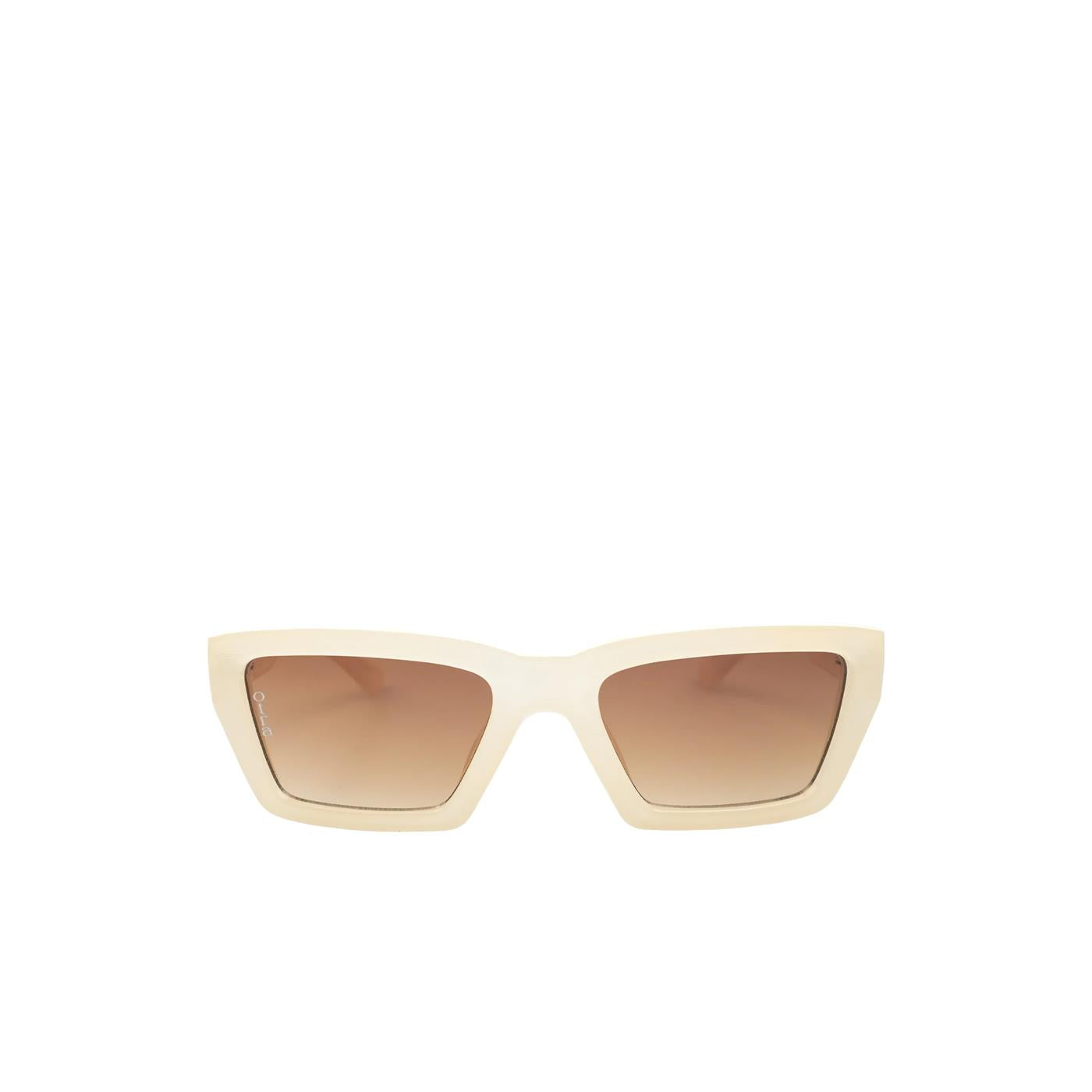 Otra Fairfax Sunglasses Frosted Ivory/Brown Fade - FAI-FIVRBFDE-770