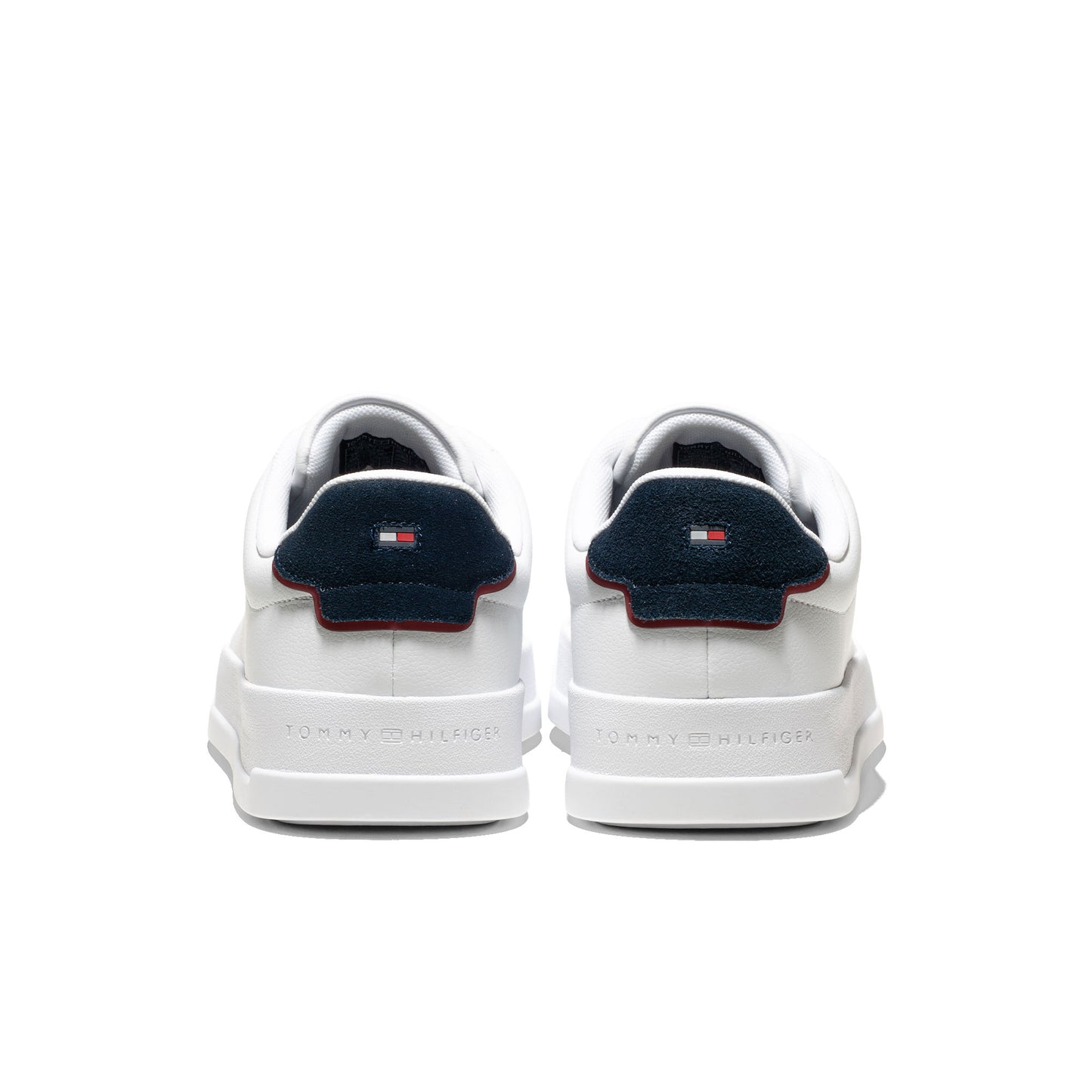 Tommy Hilfiger Court Leather Detail Essential White/Sky - FM0FM053670LD