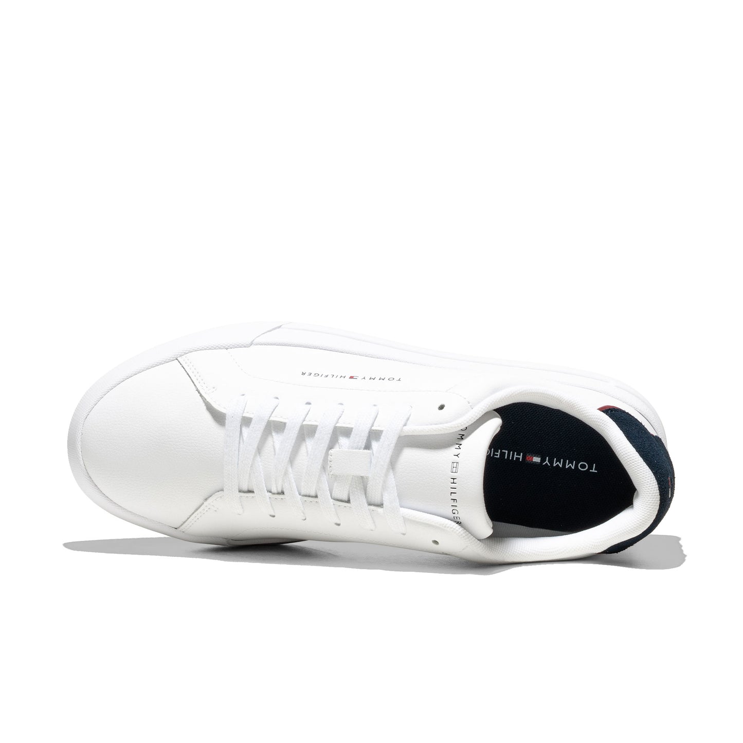 Tommy Hilfiger Court Leather Detail Essential White/Sky - FM0FM053670LD