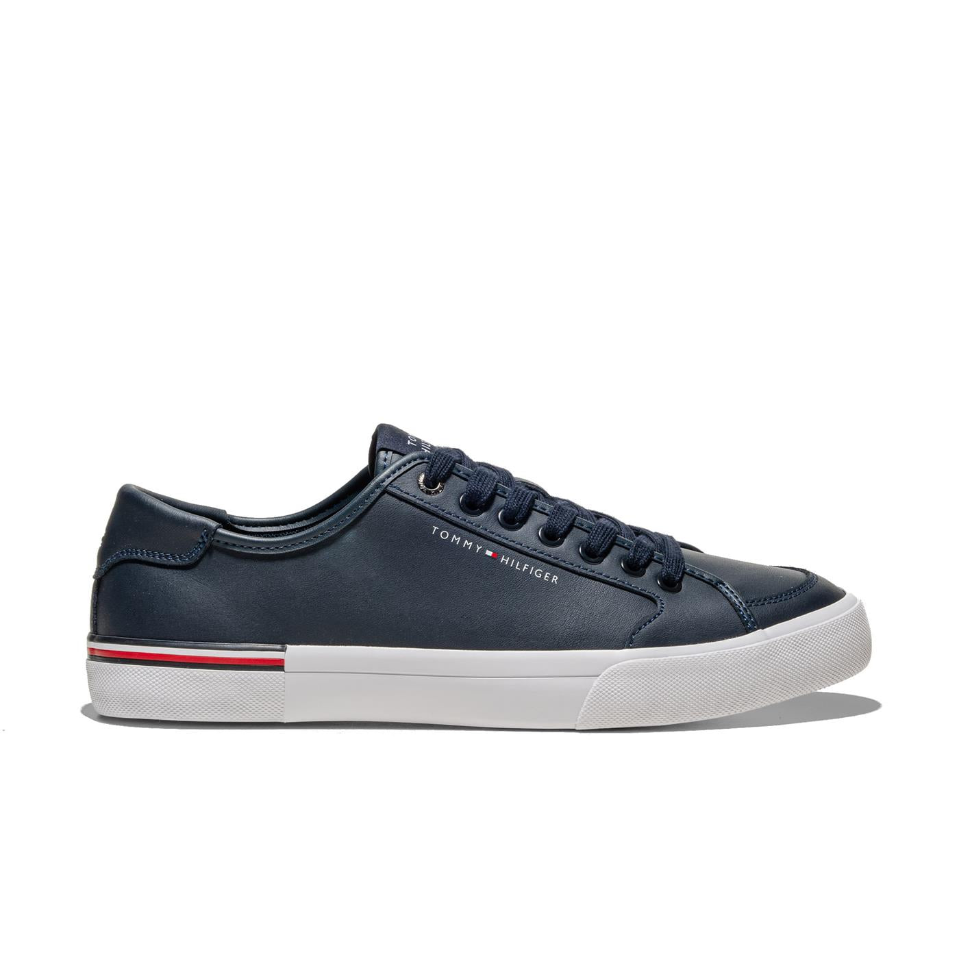 Tommy Hilfiger Core Corporate Vulc Leather Desert Sky  - FM0FM05399DW5
