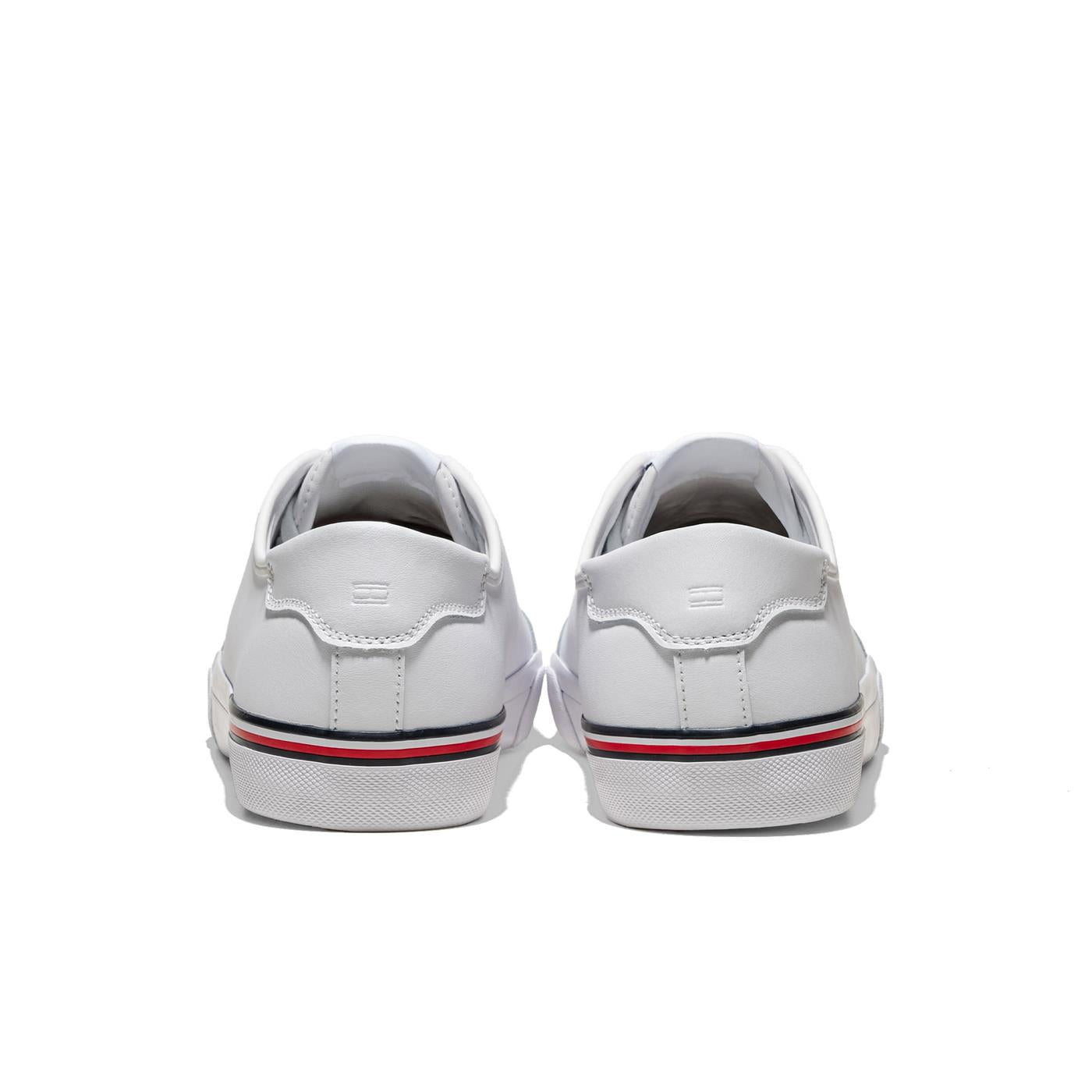 Tommy Hilfiger Core Corporate Vulc Leather White  - FM0FM05399YBS