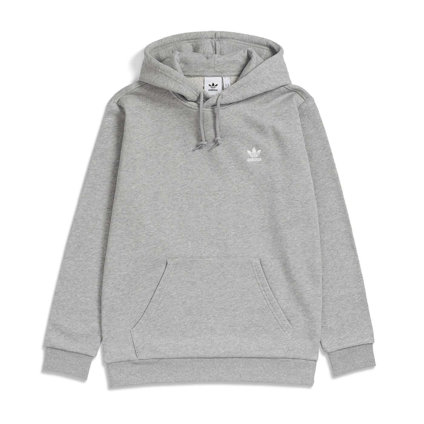 Adidas Essential Hoodie Medium Grey Heather - FM9958