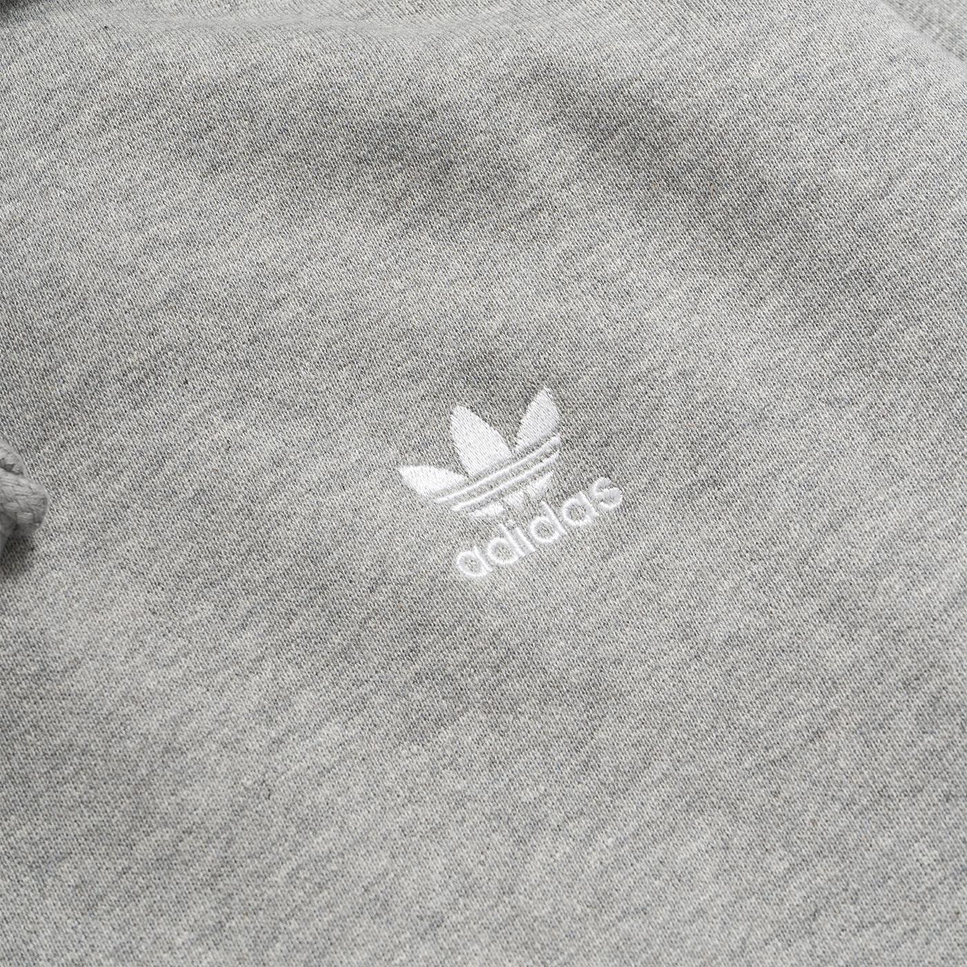 Adidas Essential Hoodie Medium Grey Heather - FM9958