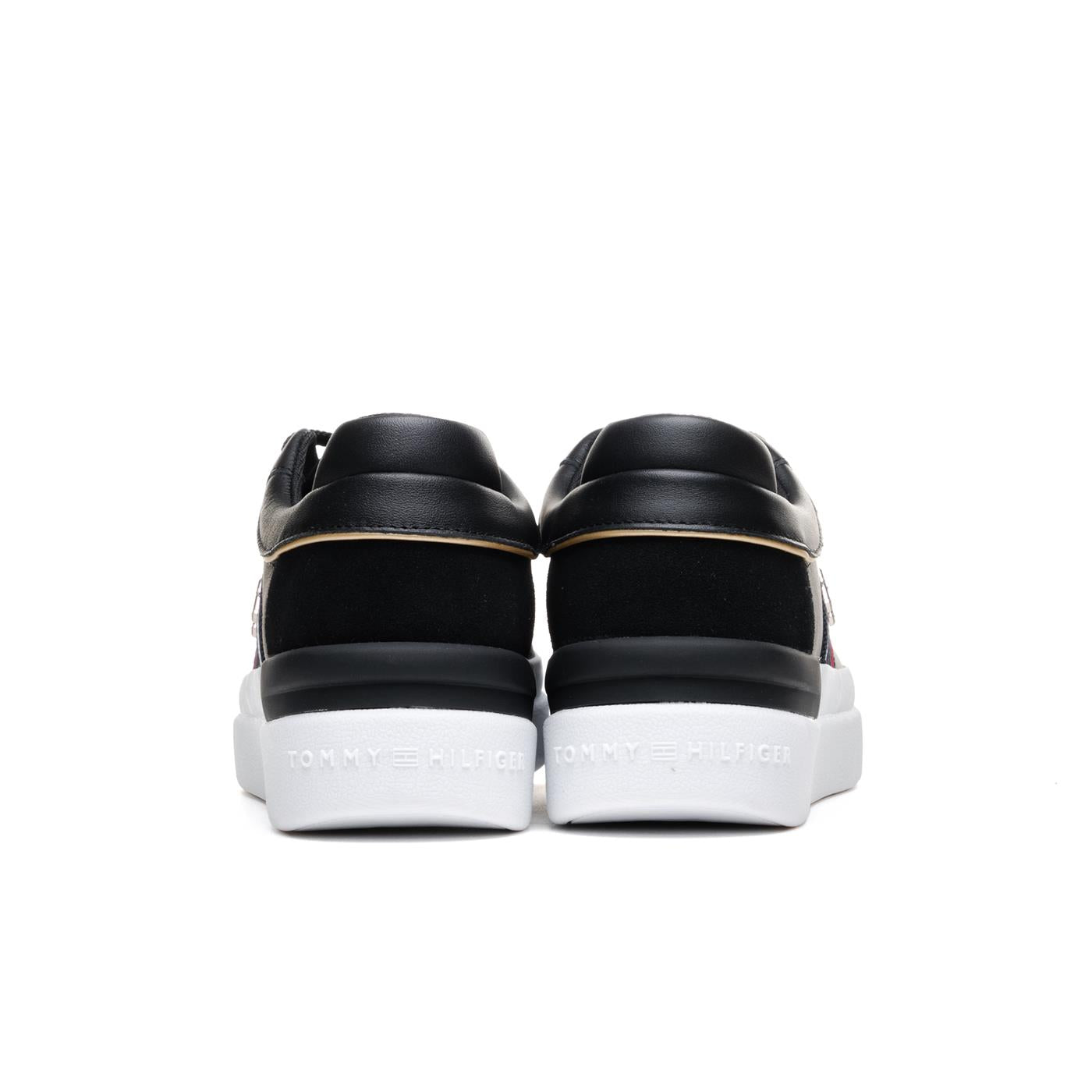 Tommy Hilfiger Corp Webbing Court Sneaker Black  - FW0FW07387BDS