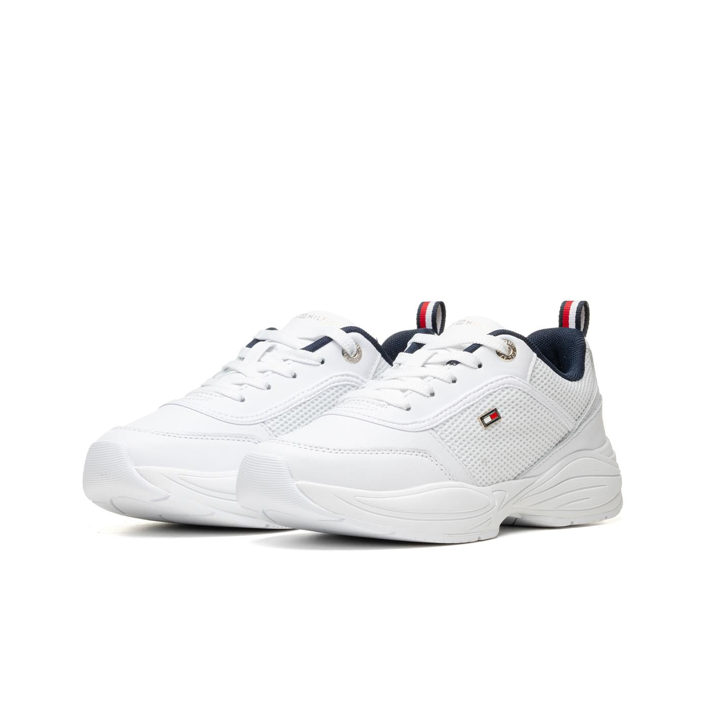 Tommy Hilfiger Chunky Runner White/Space Blue - FW0FW078180K5