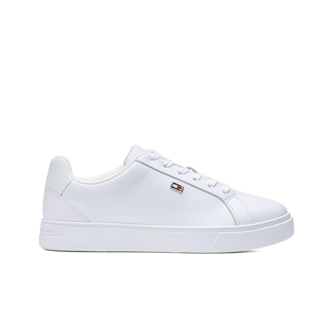 Tommy Hilfiger Flag Court Sneaker White - FW0FW08072YBS