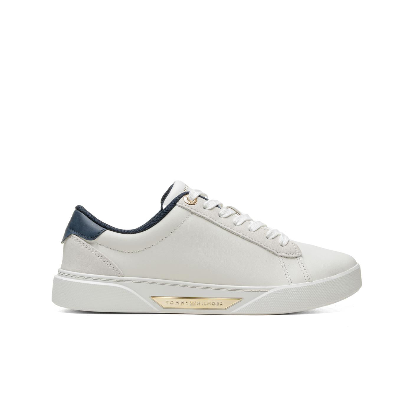Tommy Hilfiger Chic Court Sneaker Ecru - FW0FW08123YBL