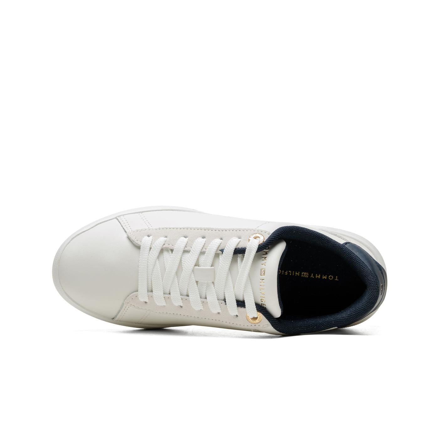 Tommy Hilfiger Chic Court Sneaker Ecru - FW0FW08123YBL