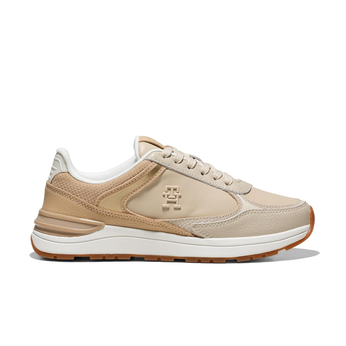 Tommy Hilfiger Casual Fashion Runner Classic Beige/Pebble  - FW0FW084720F5