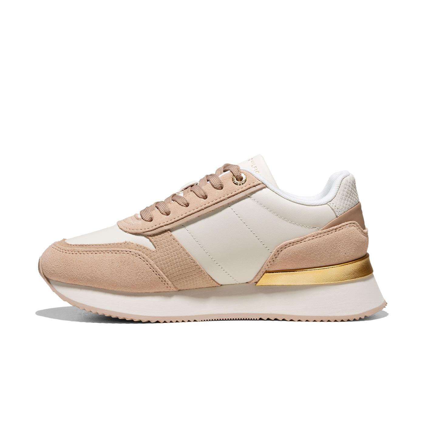 Tommy Hilfiger TH Fashion Runner Ancient White/Misty Blush - FW0FW084750K4
