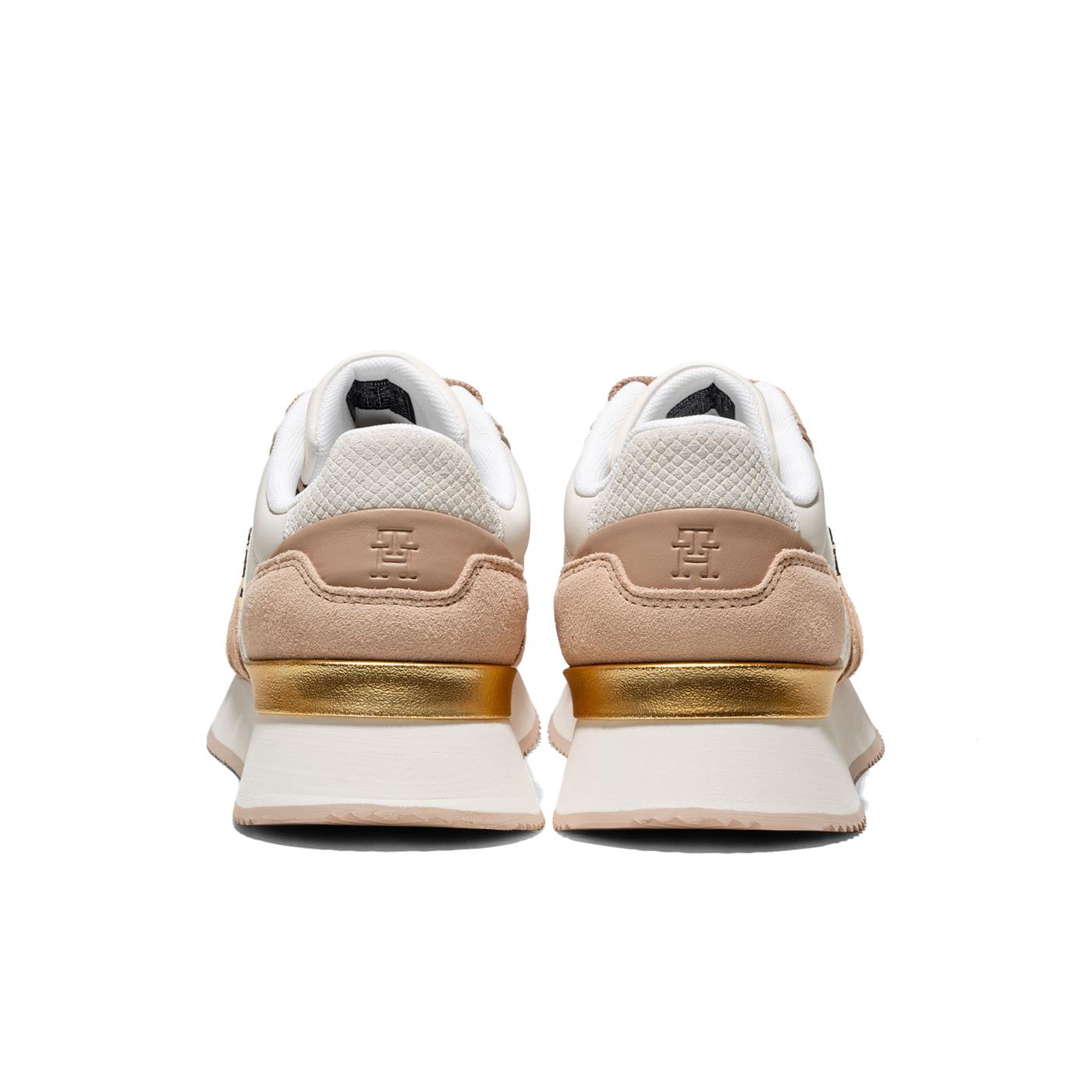 Tommy Hilfiger TH Fashion Runner Ancient White/Misty Blush - FW0FW084750K4