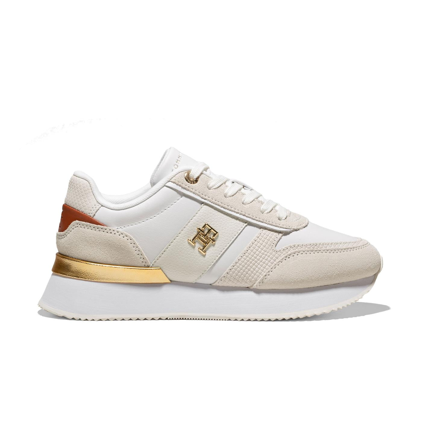Tommy Hilfiger TH Fashion Runner Ecru  - FW0FW08475YBL