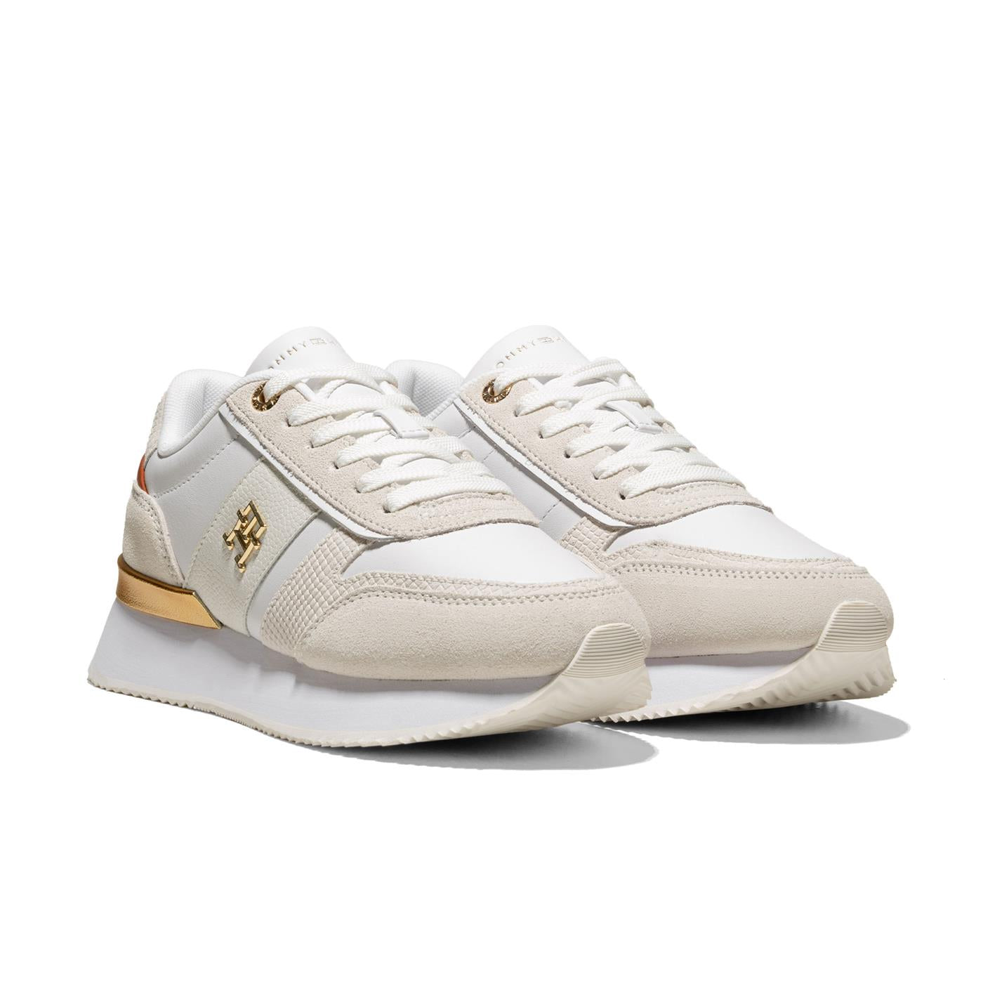 Tommy Hilfiger TH Fashion Runner Ecru  - FW0FW08475YBL