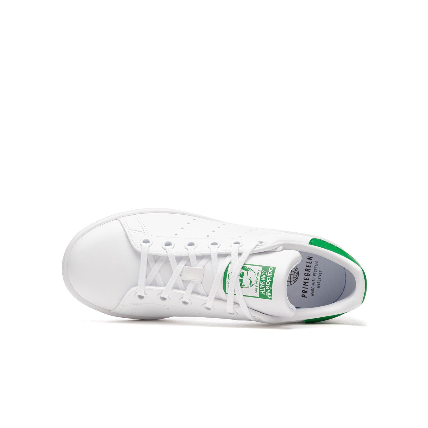Adidas Stan Smith J Cloud White/Cloud White/Green - FX7519