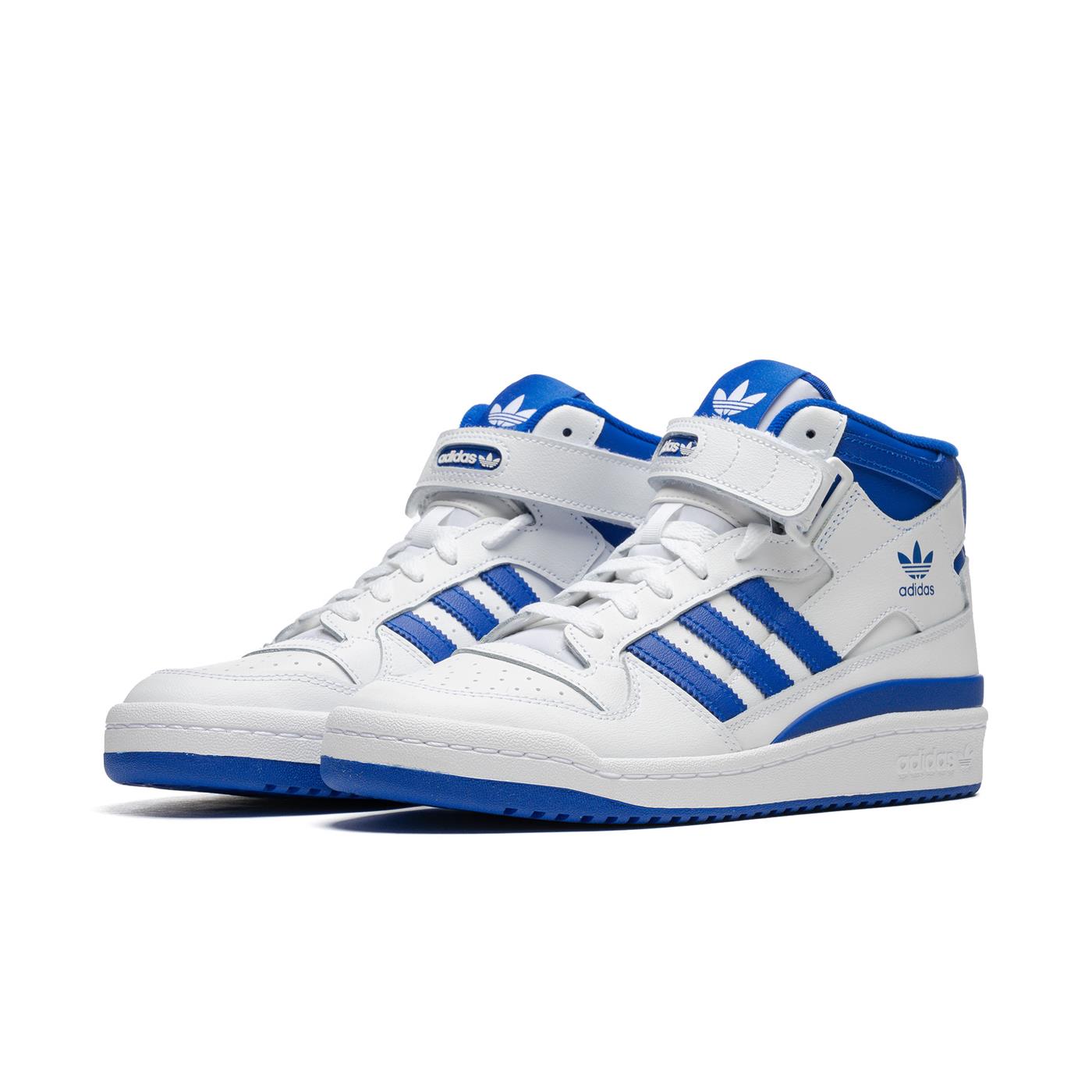 Adidas Forum Mid Ftwr White/Royal Blue/Ftwr White - FY4976