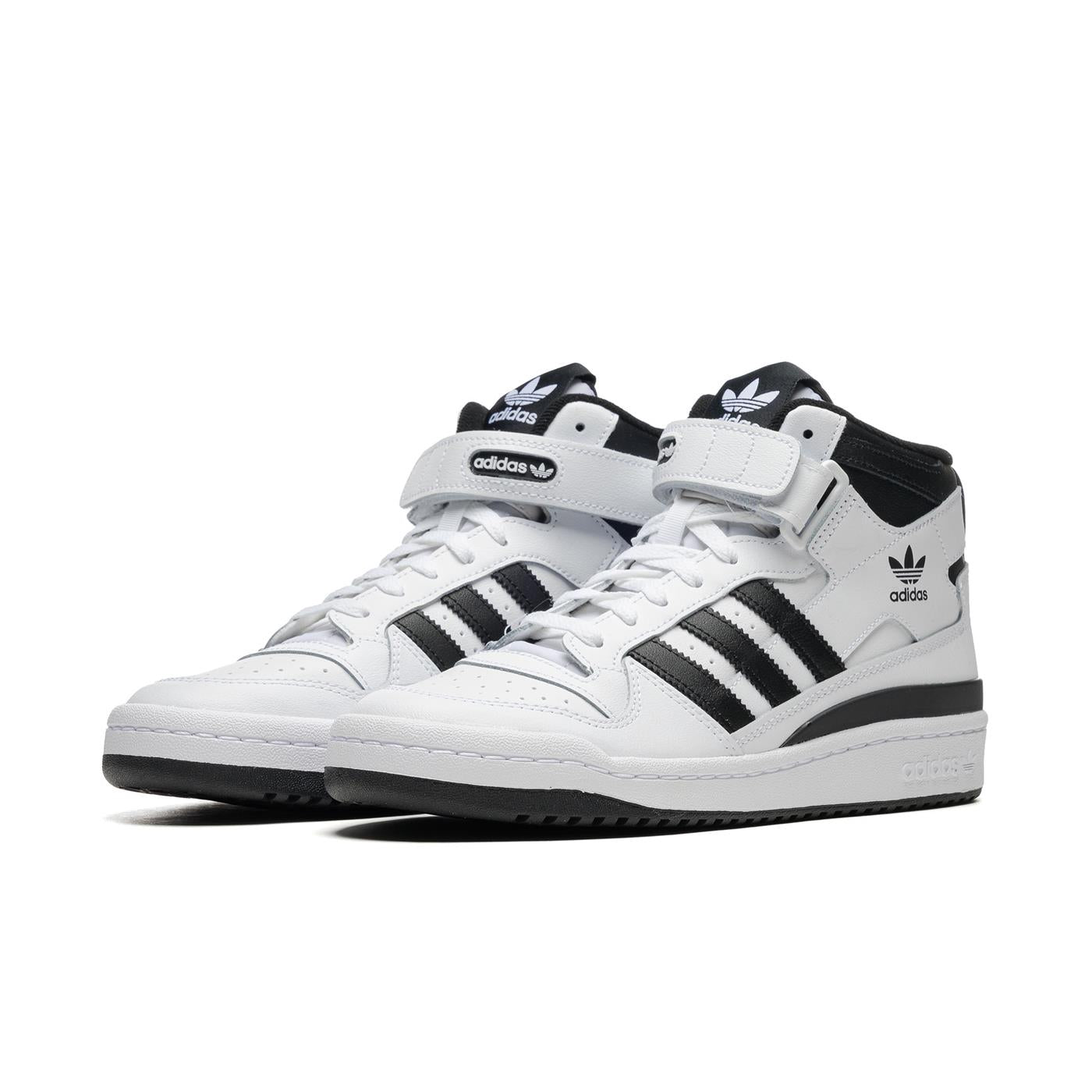 Adidas Forum Mid Ftwr White/Core Black/Ftwr White - FY7939