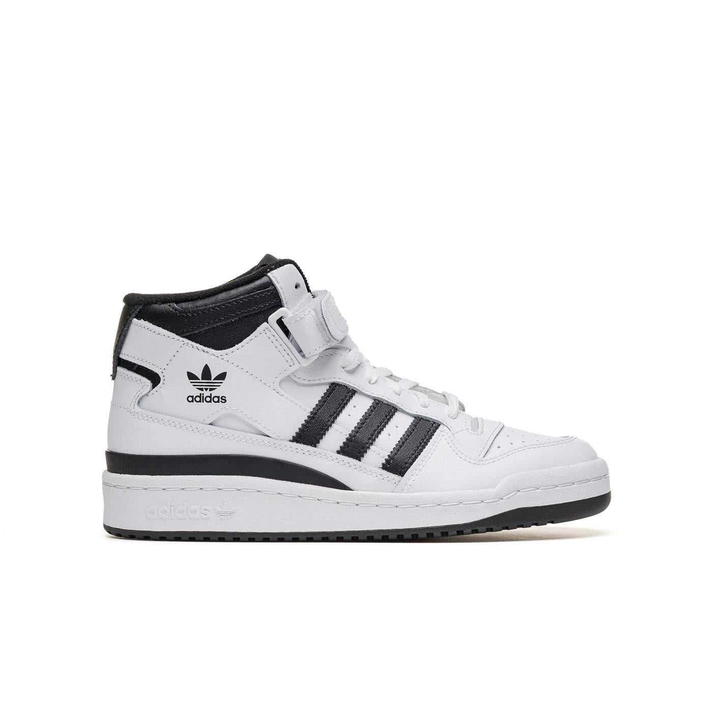 Adidas Originals Forum Mid J Ftwr White/Core Black/White - FZ2083