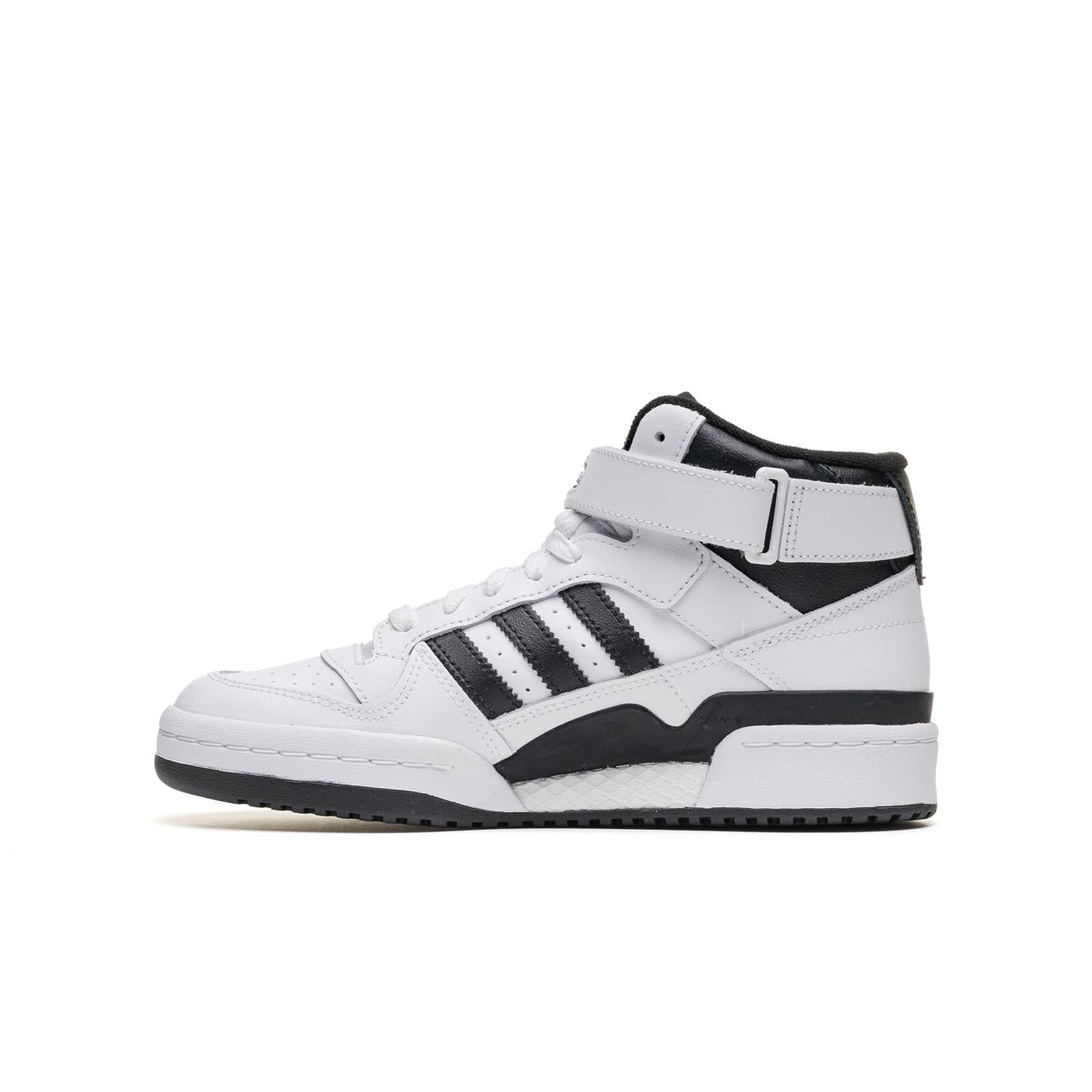 Adidas Originals Forum Mid J Ftwr White/Core Black/White - FZ2083