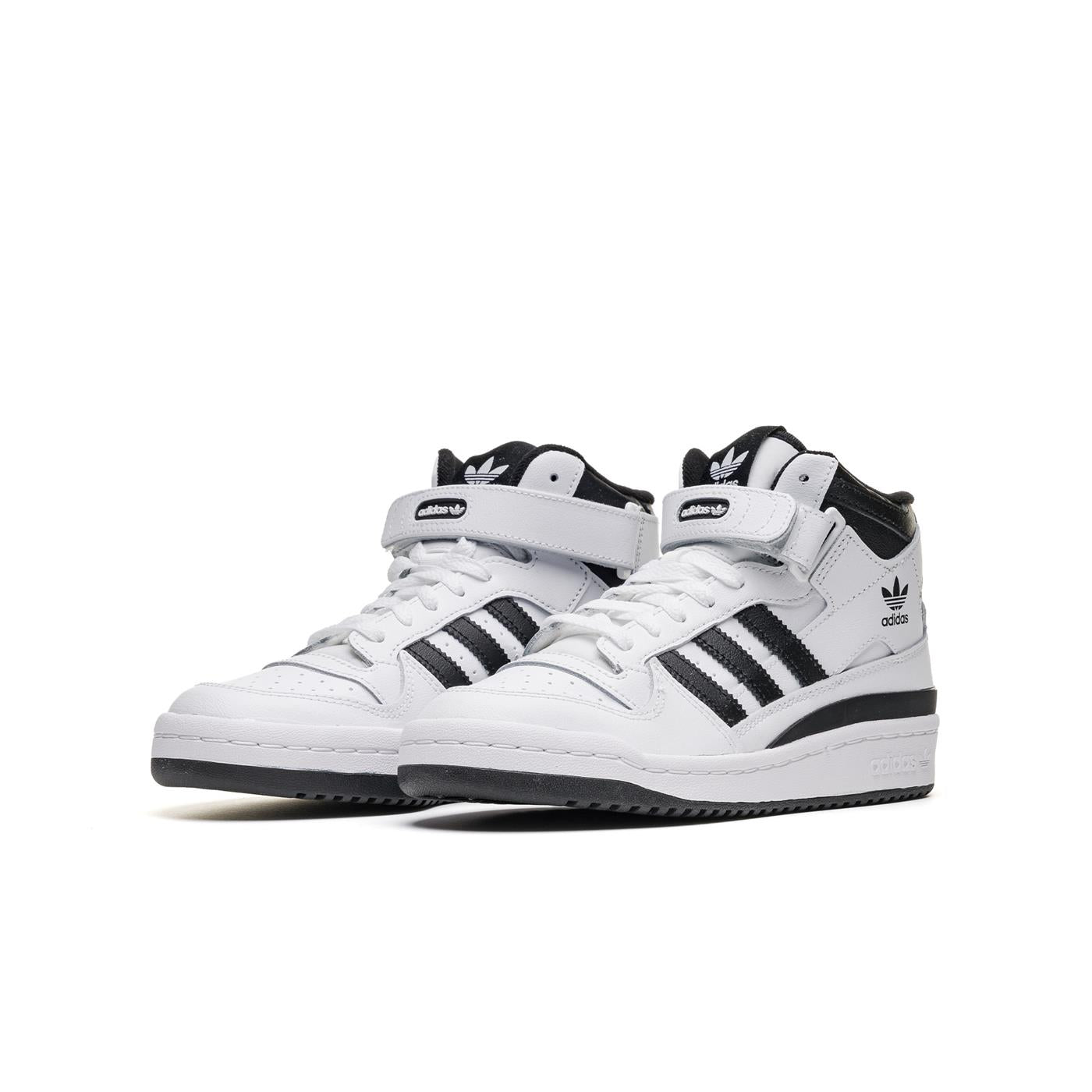 Adidas Originals Forum Mid J Ftwr White/Core Black/White - FZ2083