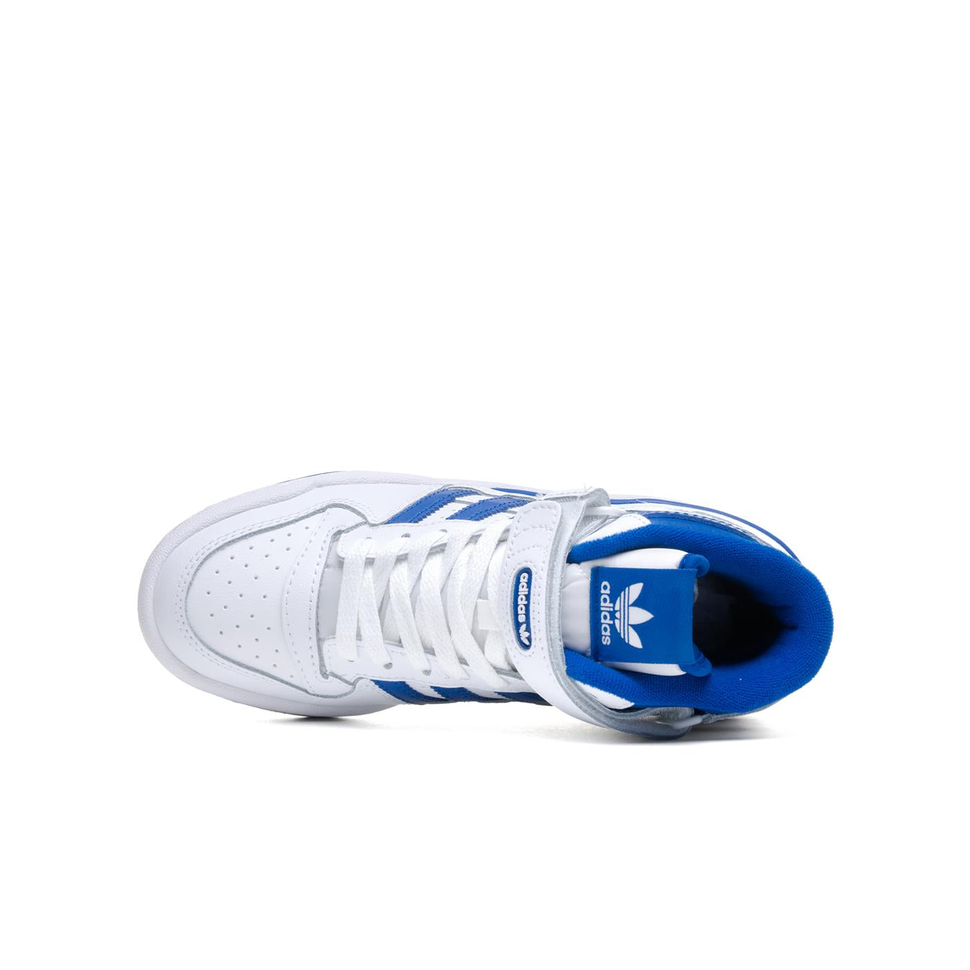 Adidas Originals Forum Mid J Ftwr White/Royal Blue/White - FZ2085