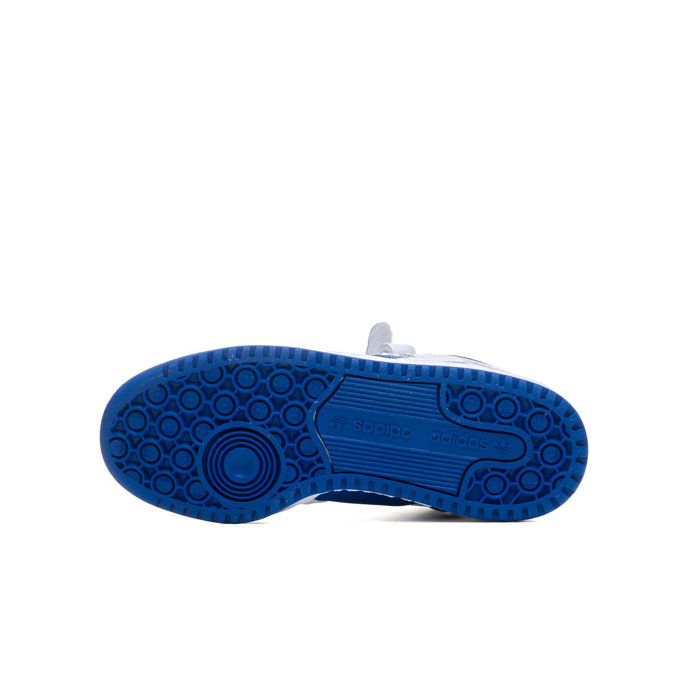 Adidas Originals Forum Mid J Ftwr White/Royal Blue/White - FZ2085