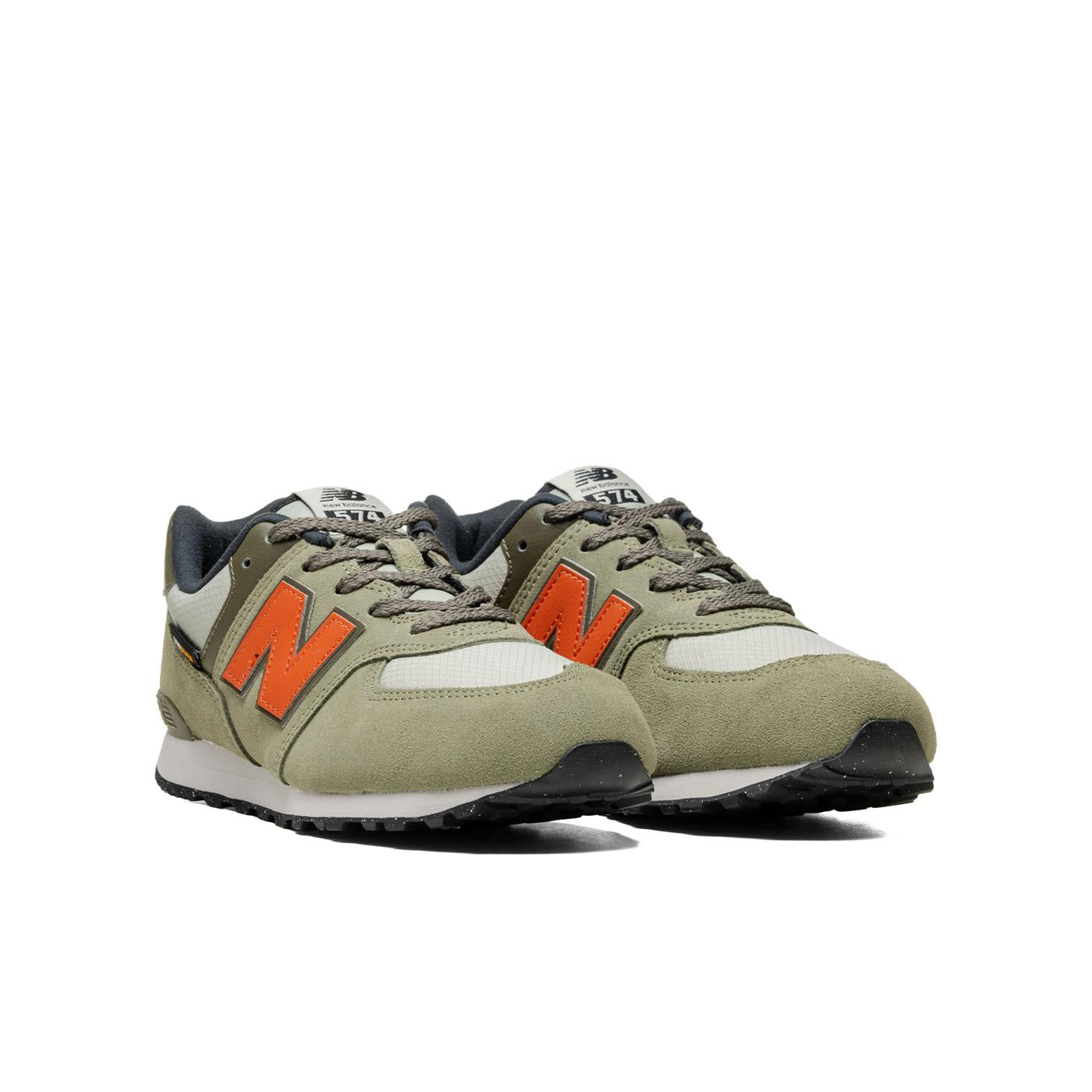 New Balance 574 Dark Olivine/Infield Clay - GC574SOF