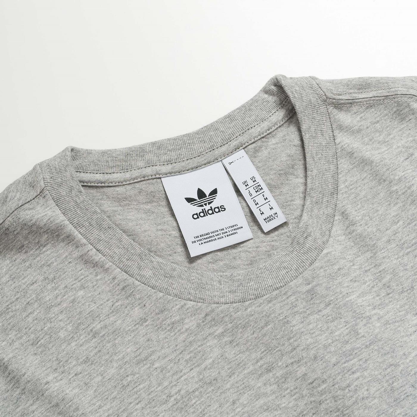 Adidas Essential Tee Medium Grey Heather - GN3414
