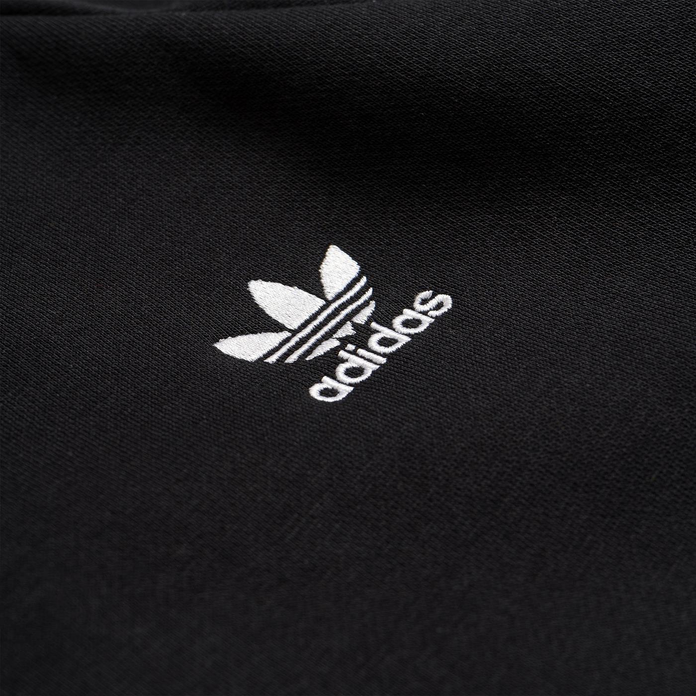 Adidas 3-Stripes Crew Sweat Black - GN3487