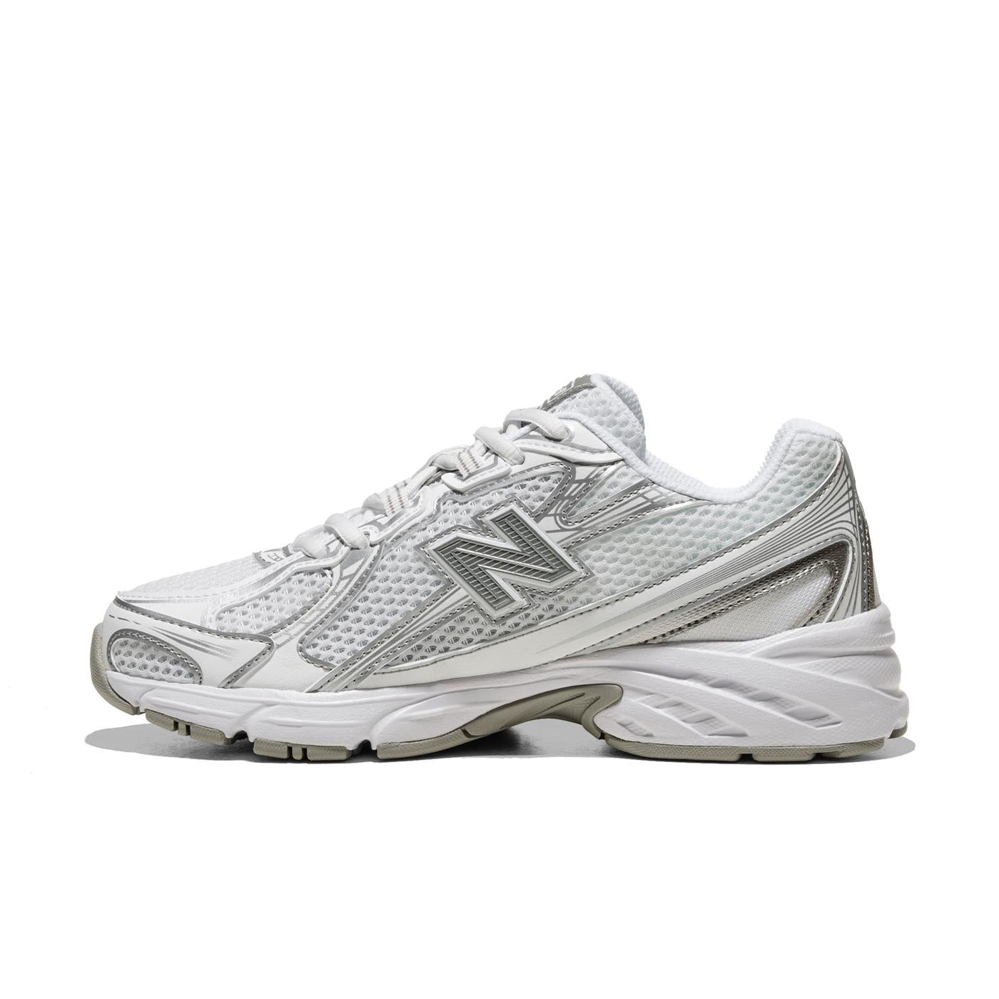 New Balance 740 White/Silver Metallic - GR740WM