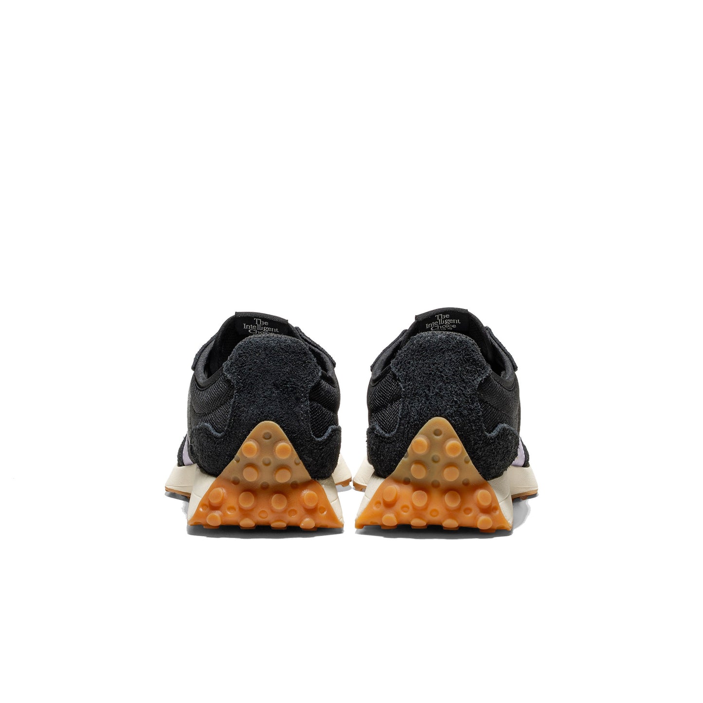 New Balance 327 Black/Bright Lavender - GS327WG